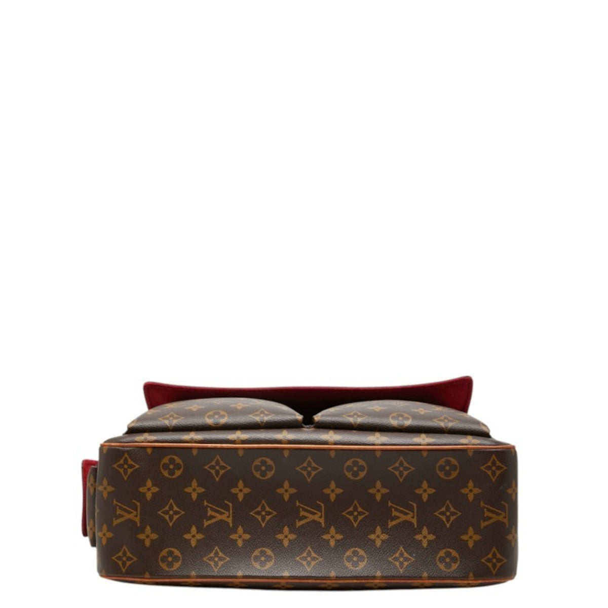 Louis Vuitton Brown Pvc Leather Shoulder Bag Tote Bag (Pre-Owned)