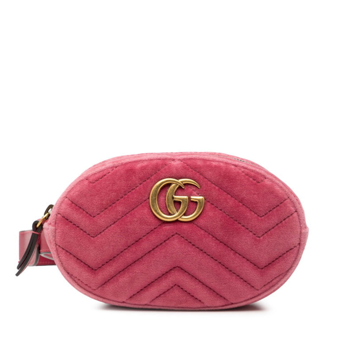 Gucci Pink Leather Sling Bag (Pre-Owned)