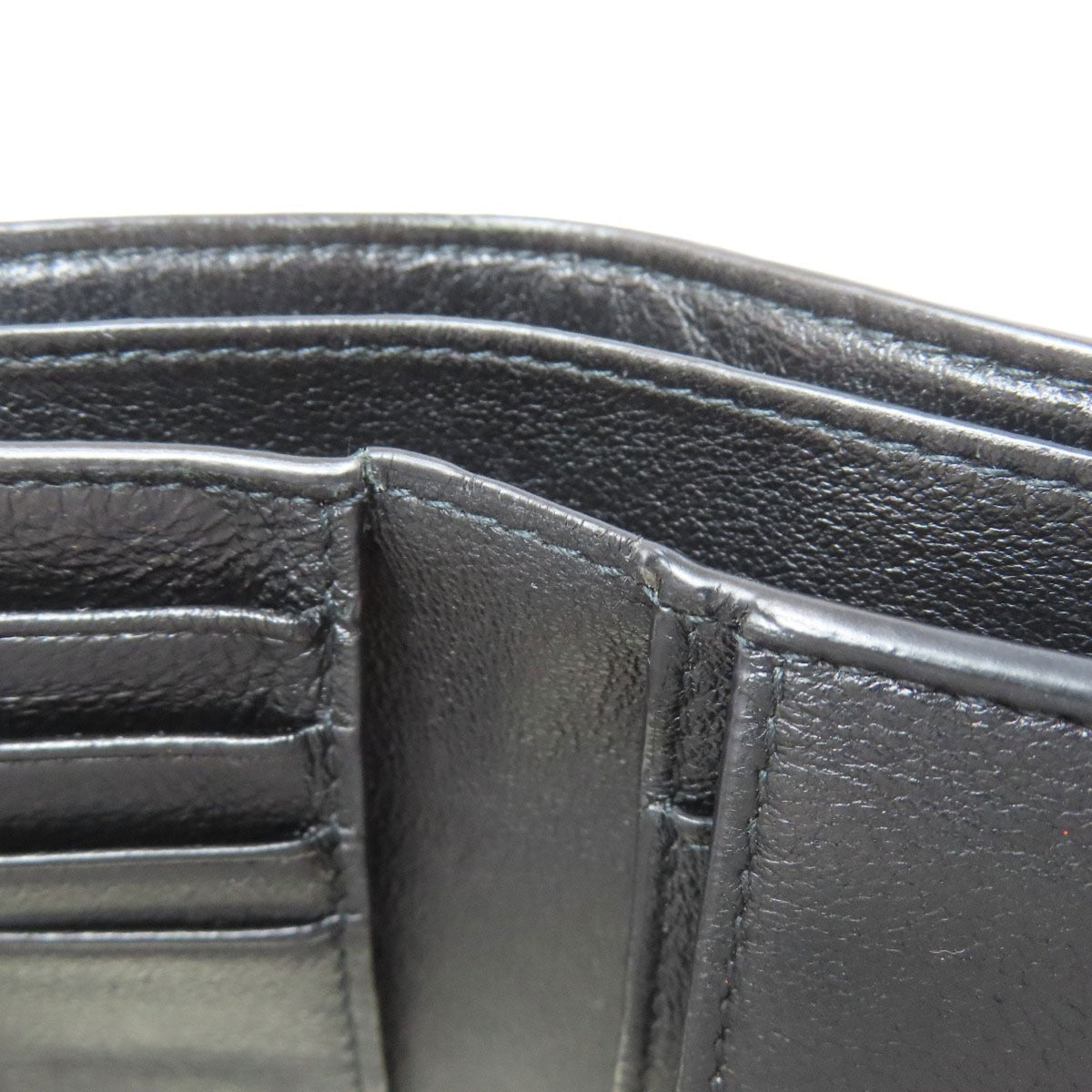 Balenciaga Black Leather Wallet (Bi-Fold) (Pre-Owned)