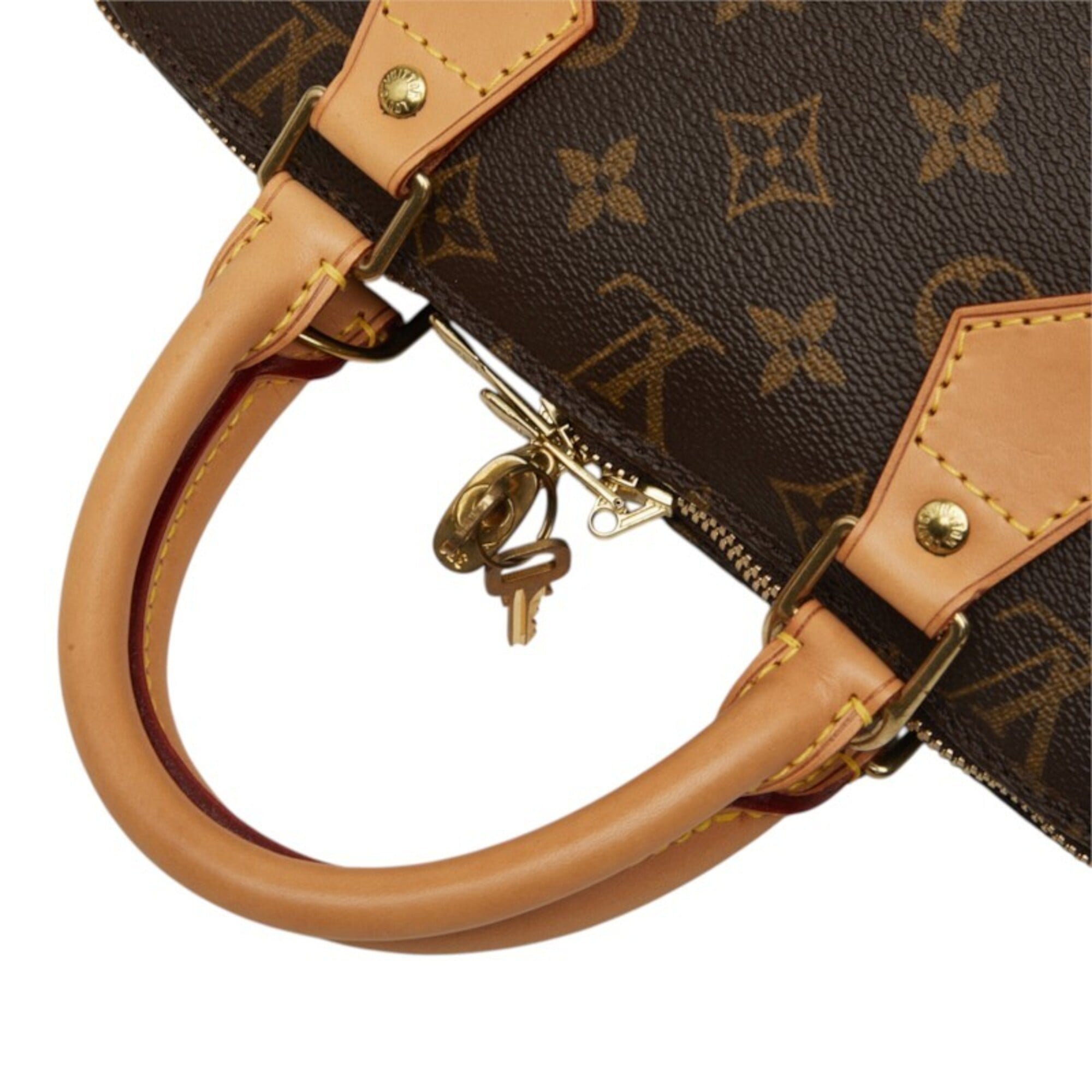 Louis Vuitton Brown Pvc Leather Handbag (Pre-Owned)