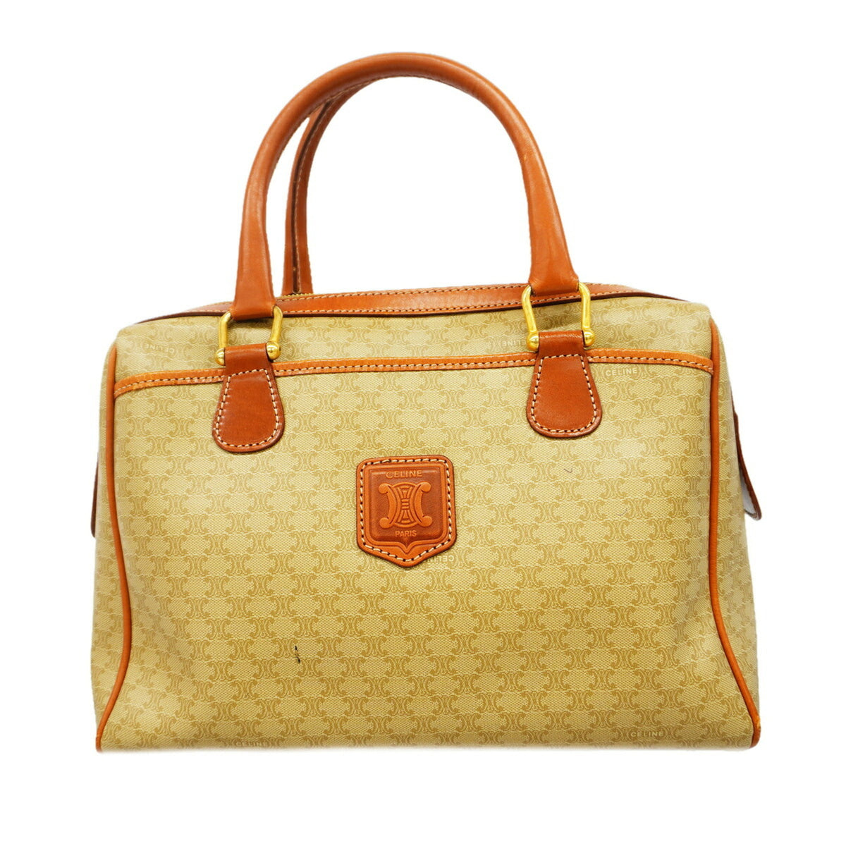 Celine Beige Pvc Handbag (Pre-Owned)