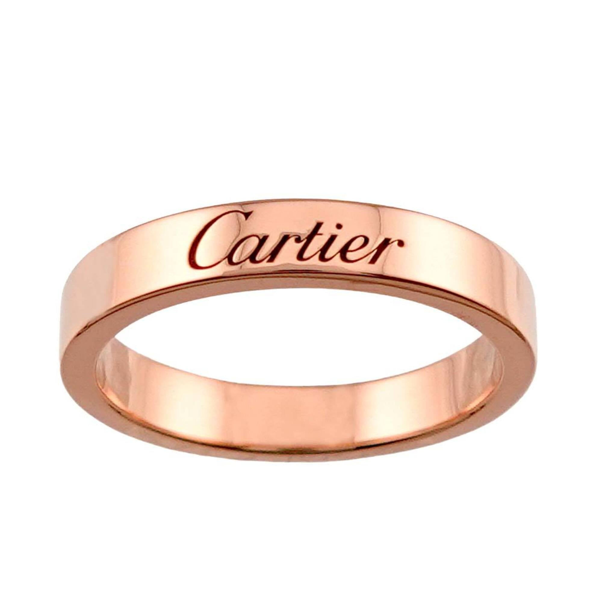 Cartier Pink Gold (18K) Band Ring (Pre-Owned)