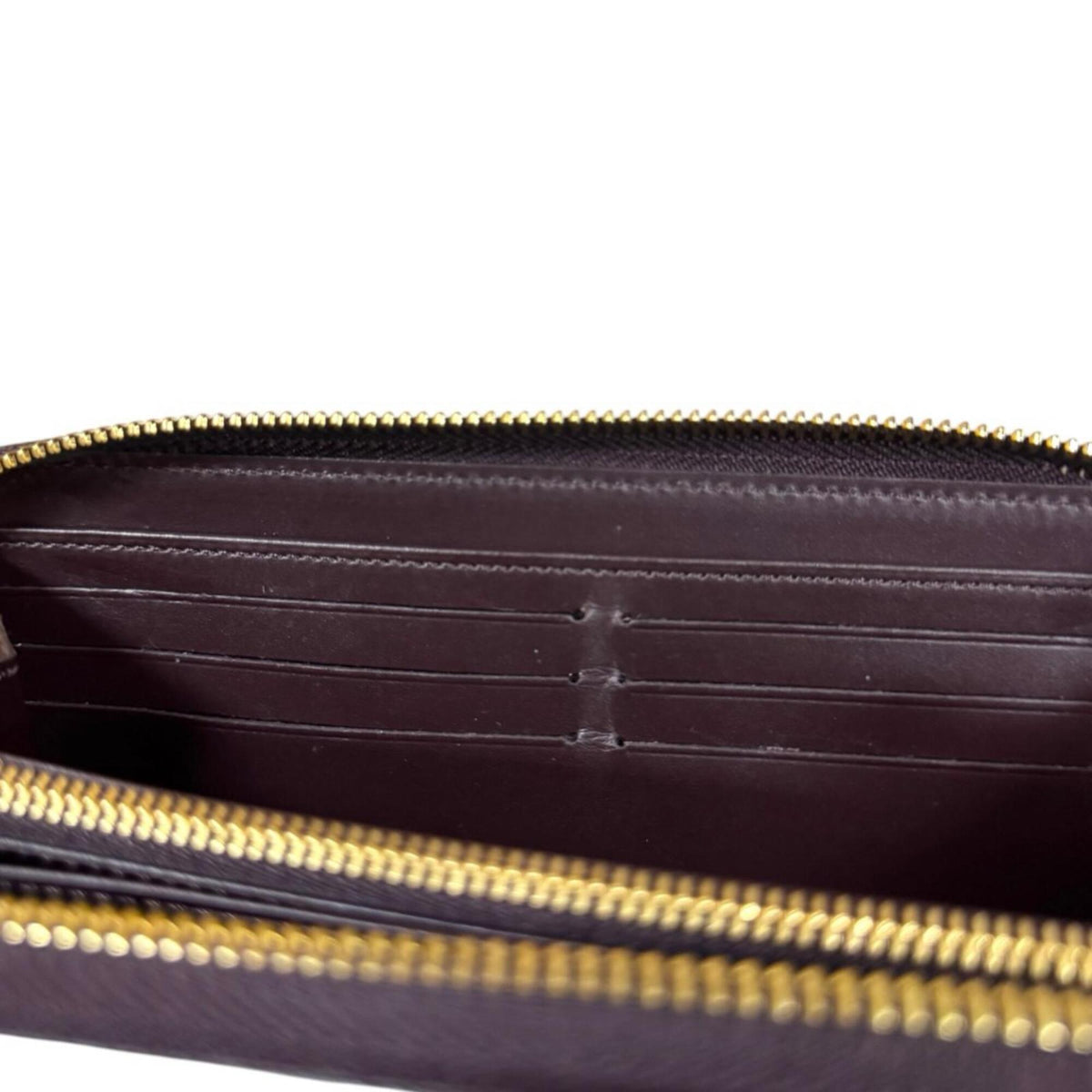 Louis Vuitton Monogram Vernis Amarante Purple Monogram Vernis Long Wallet (Bi-Fold) (Pre-Owned)