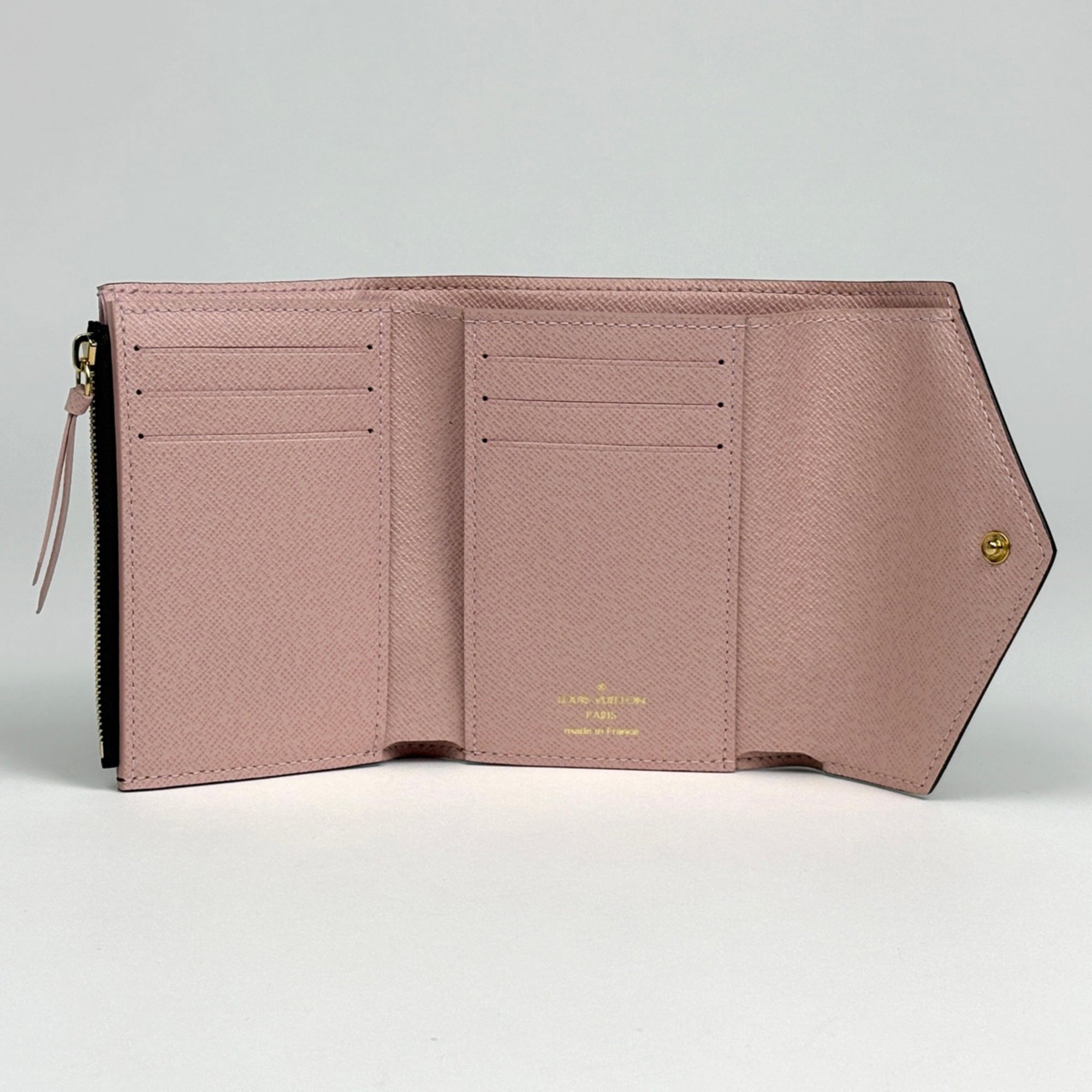 Louis Vuitton Brown Rose Ballerine Monogram Wallet (Tri-Fold) (Pre-Owned)