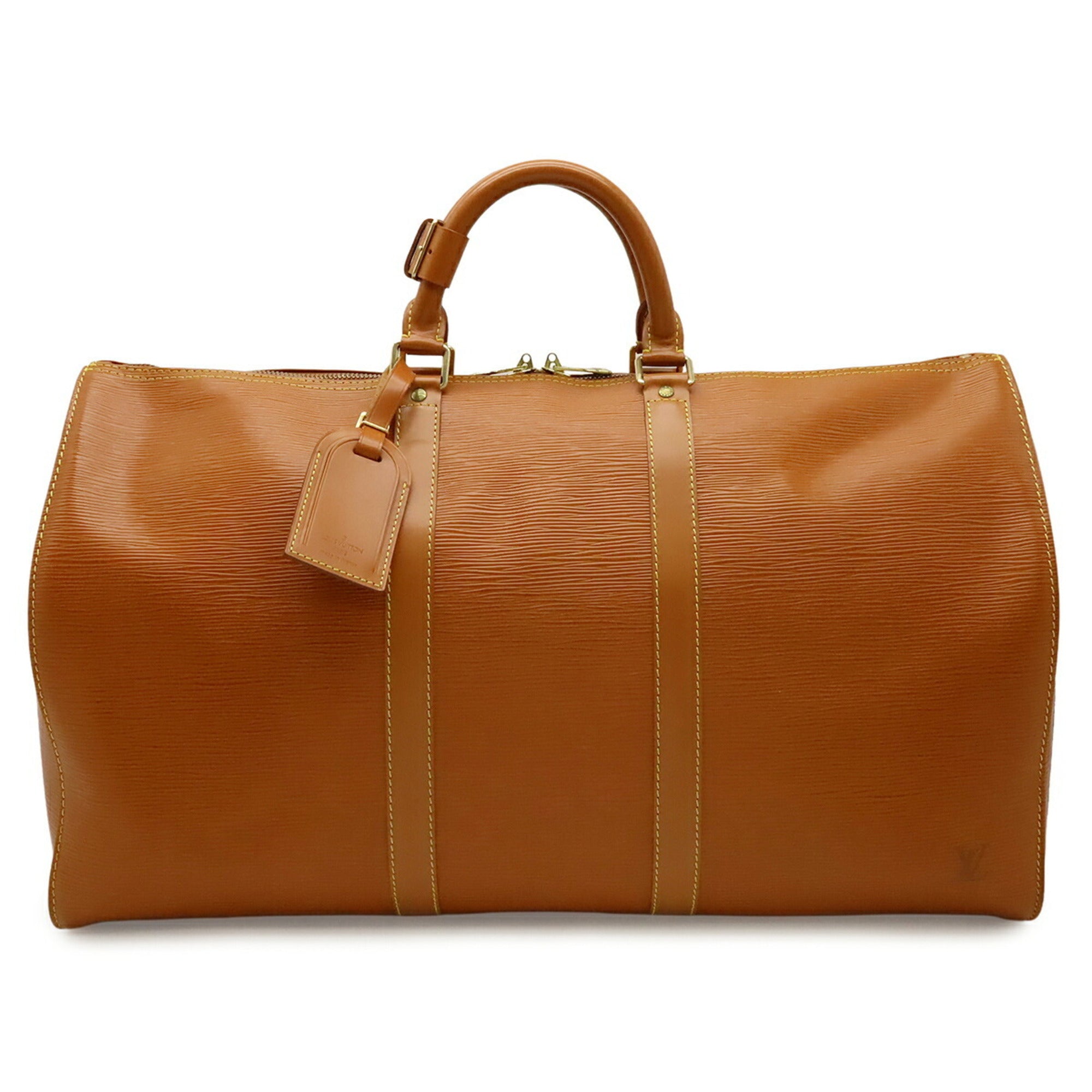 Louis Vuitton Camel Gold Cipango Epi Leather Boston Bag (Pre-Owned)