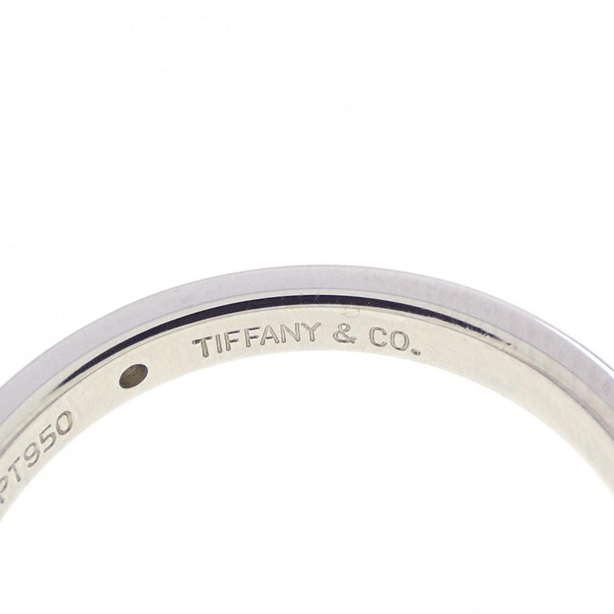 Tiffany Platinum 950 Band Ring (Pre-Owned)
