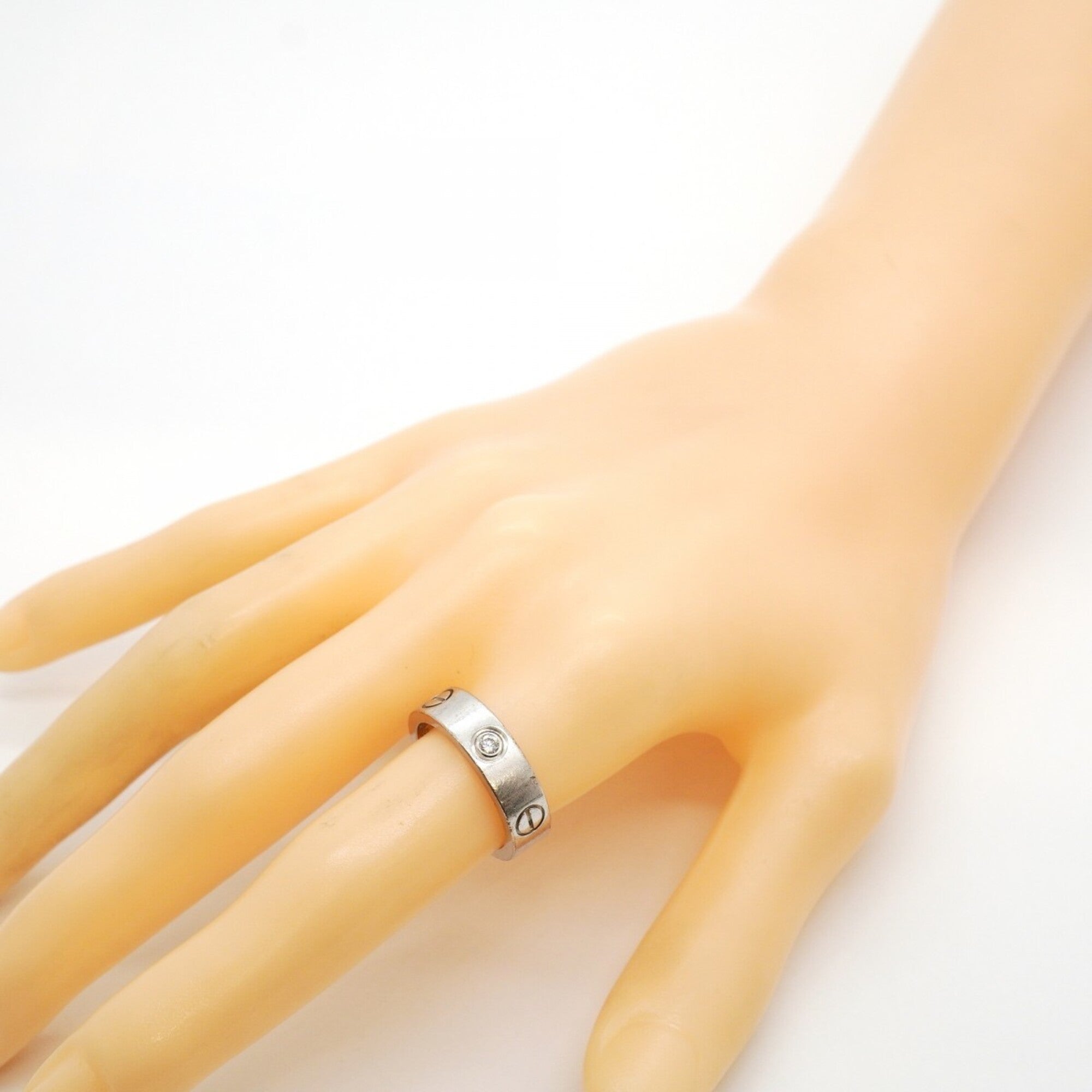 Cartier White Gold (18K) Band Ring (Pre-Owned)