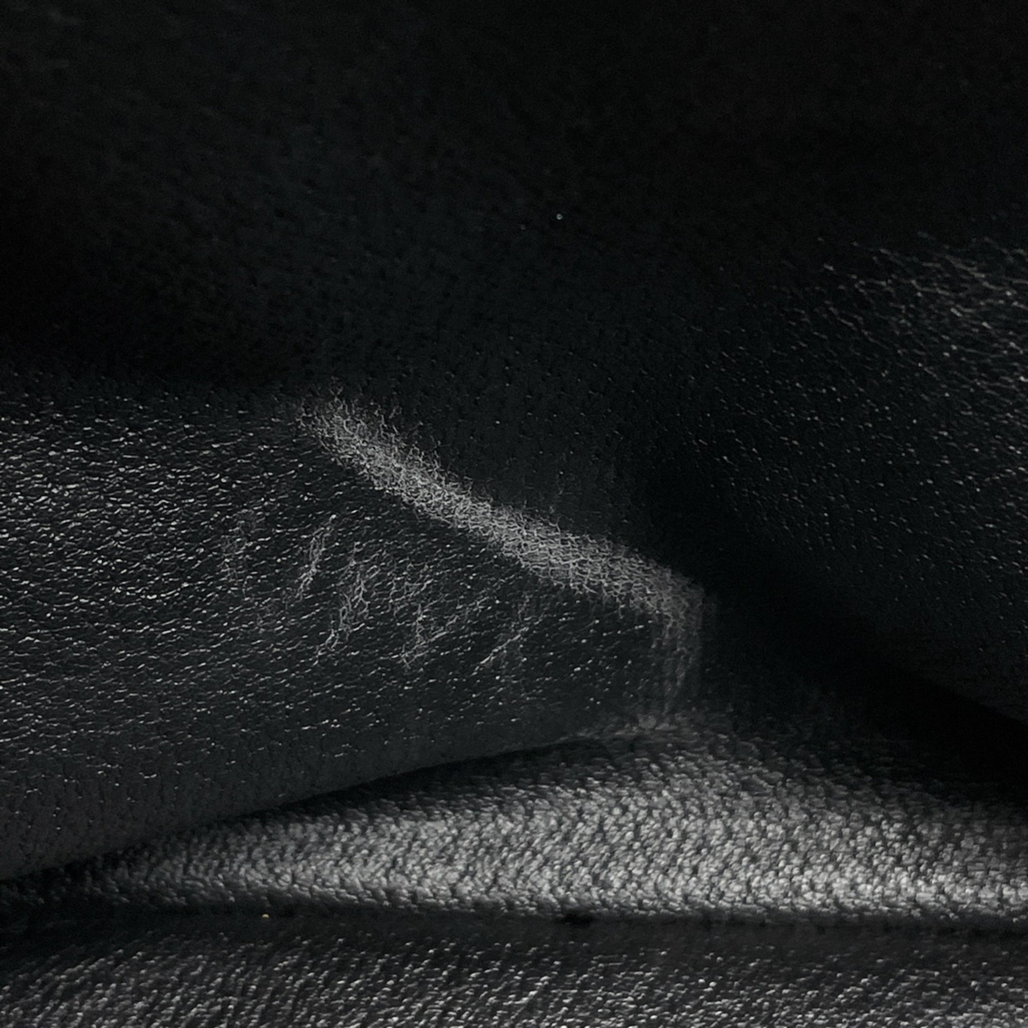 Celine Macadam Black Coated Canvas Leather Handbag (Pre-Owned)