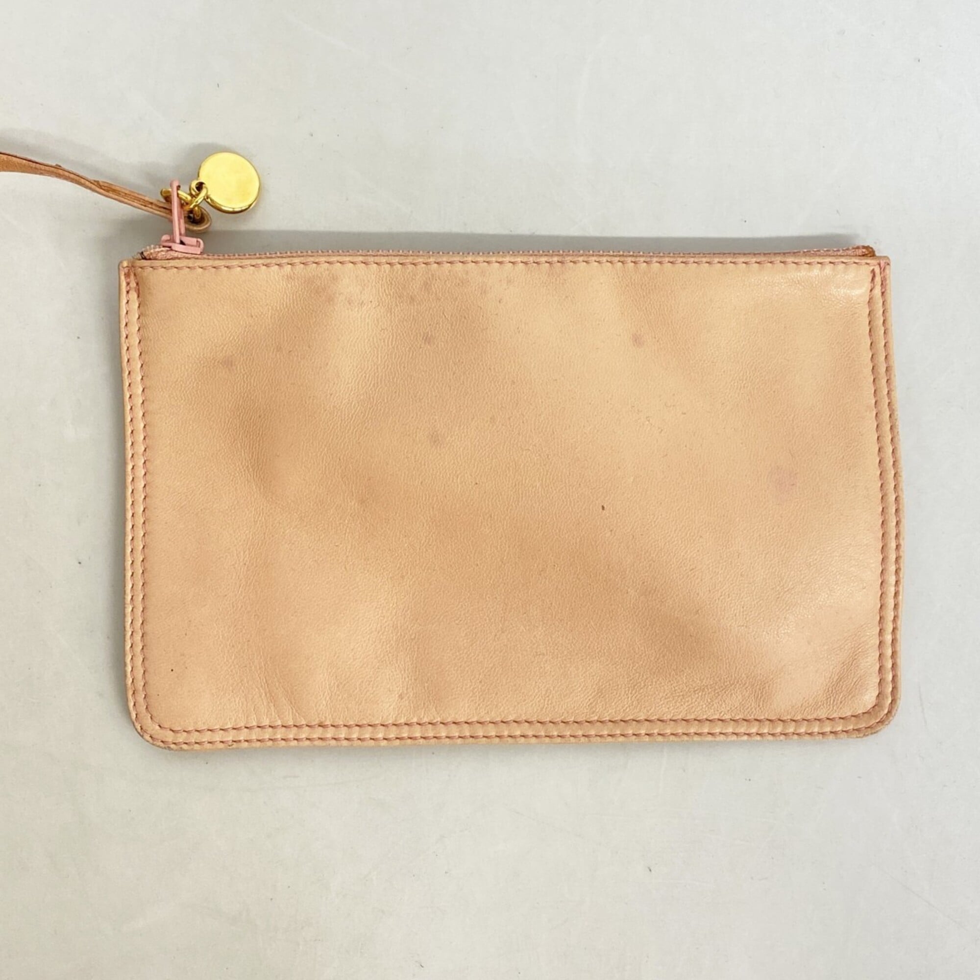 Chanel Pink Leather Shoulder Bag (Pre-Owned)