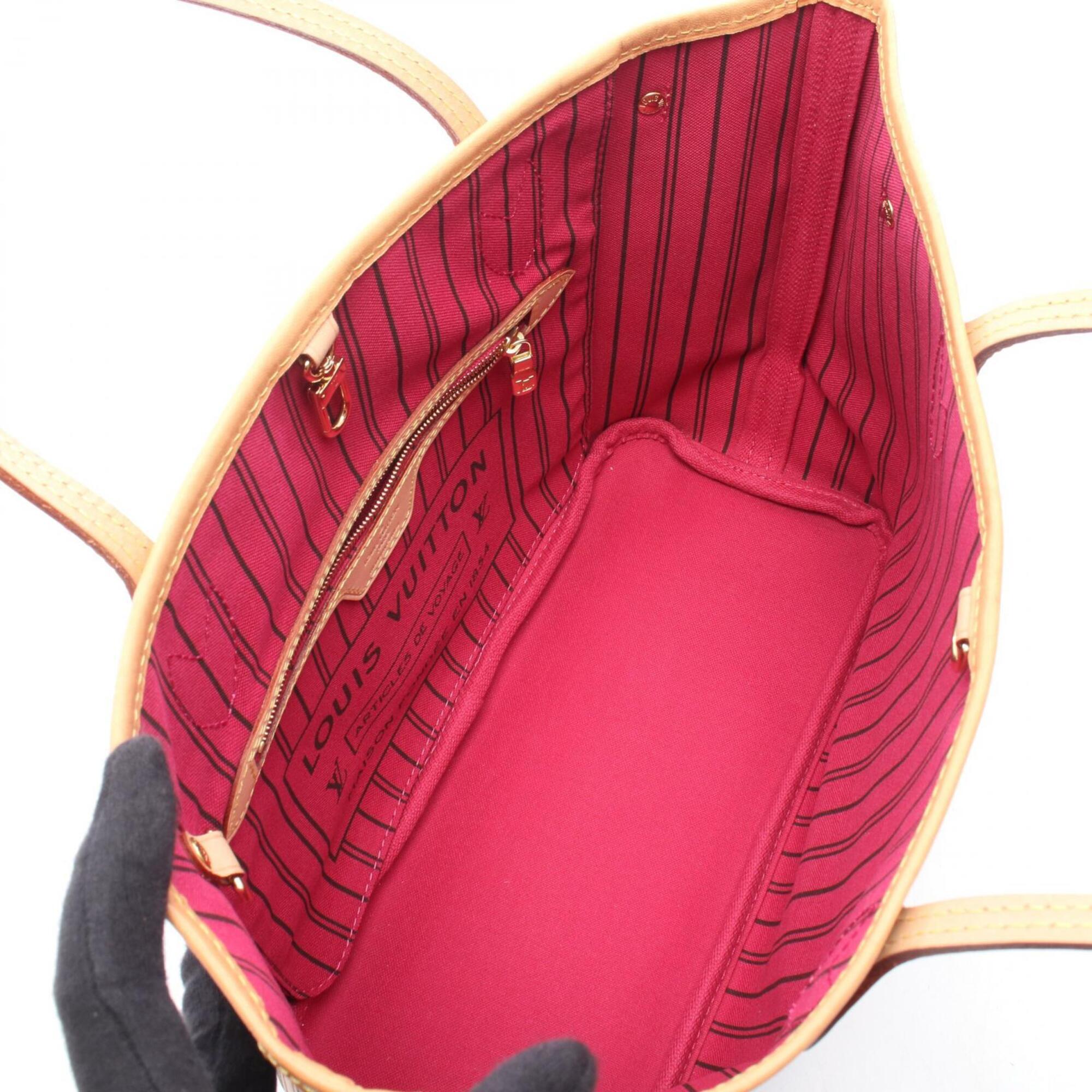 Louis Vuitton Brown Coated Canvas Pvc Monogram Leather Handbag Tote Bag (Pre-Owned)
