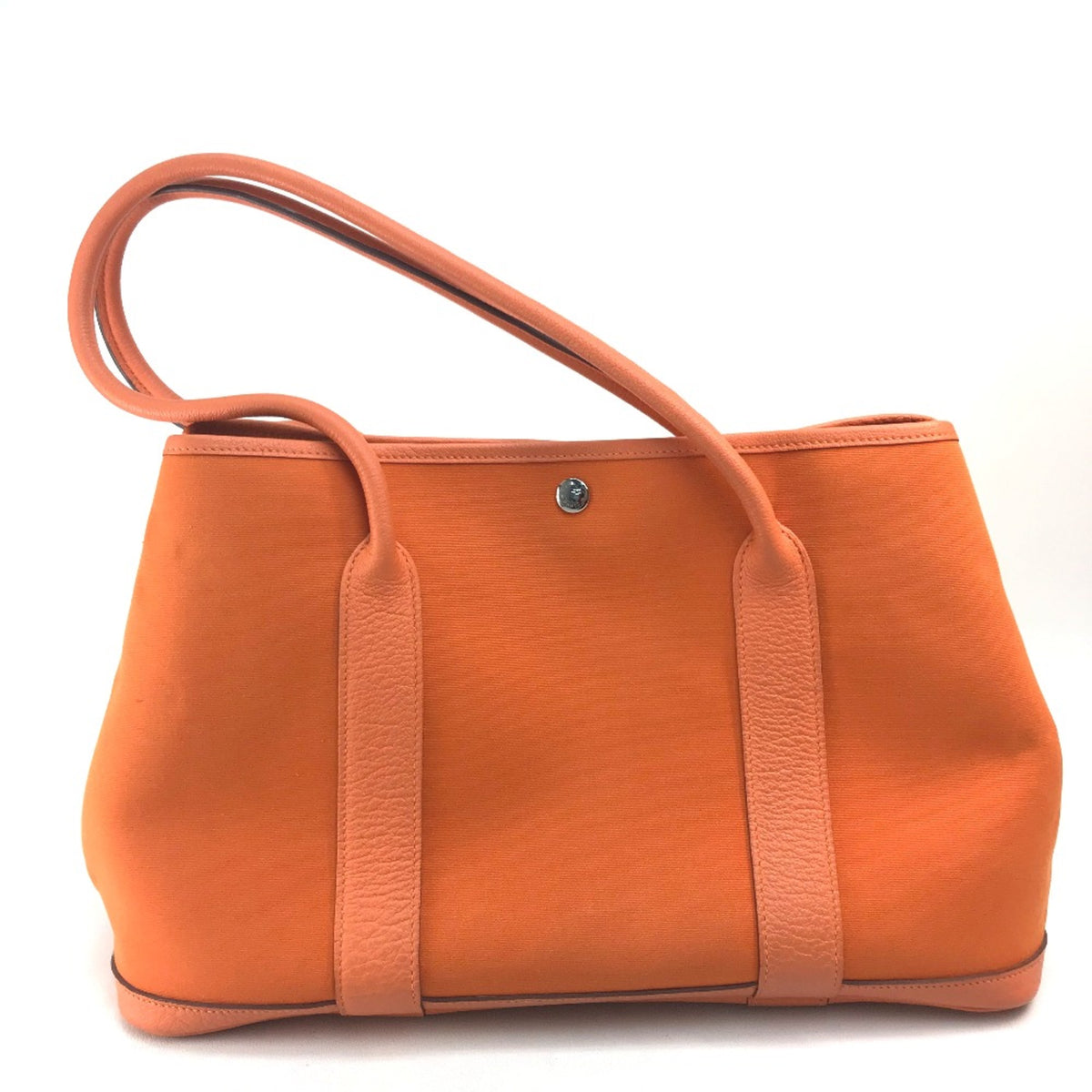 Hermes Orange Other Tote Bag (Pre-Owned)