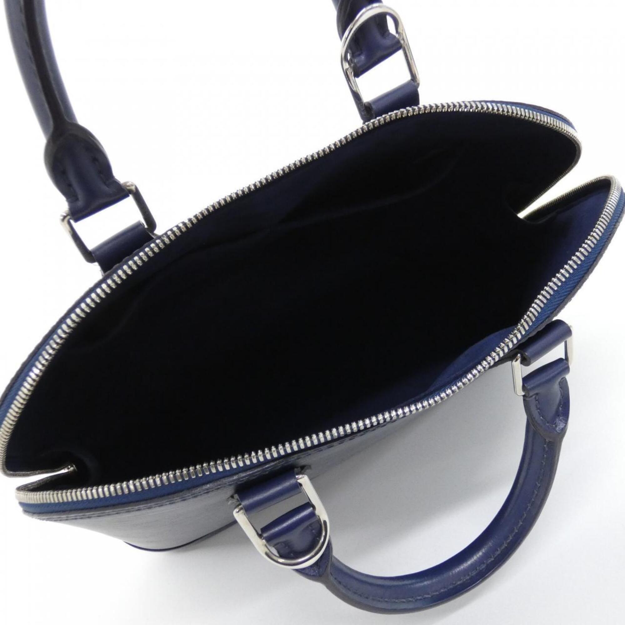 Louis Vuitton Blue Leather Handbag (Pre-Owned)