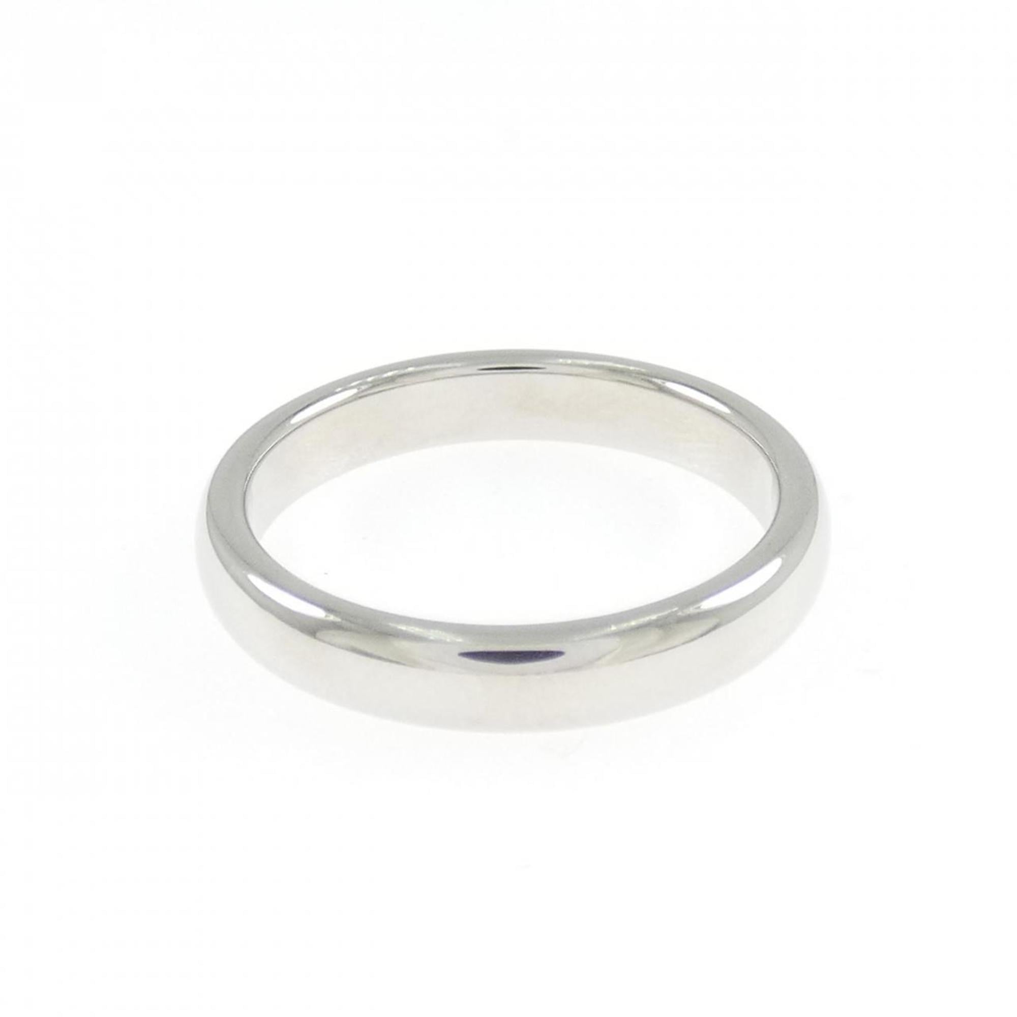 Tiffany Platinum Platinum 950 Band Ring (Pre-Owned)