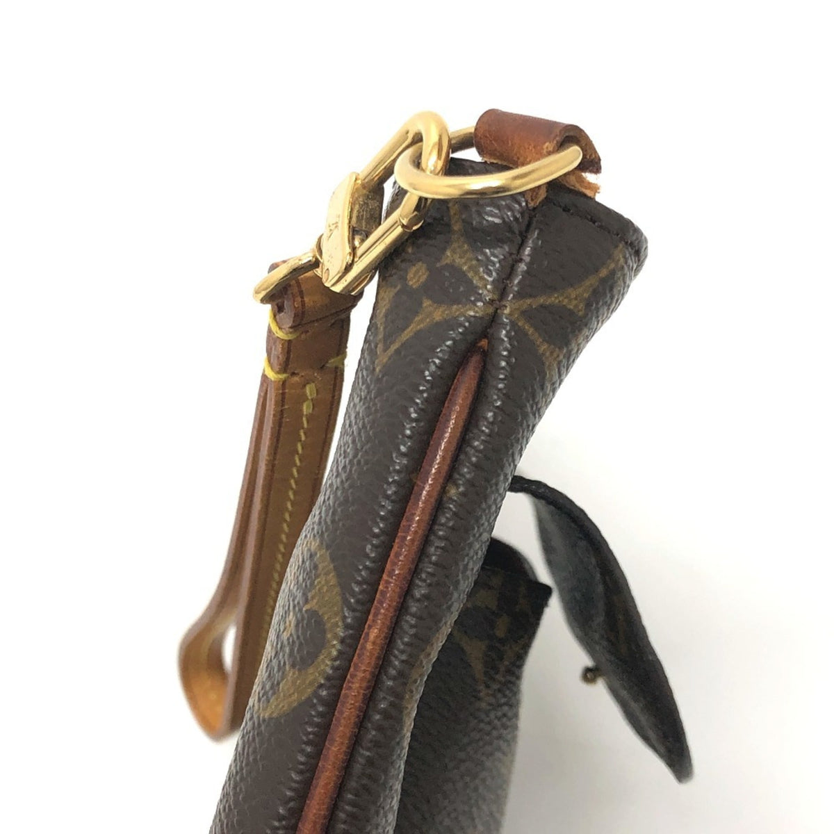 Louis Vuitton Brown Monogram Pochette Pouch (Pre-Owned)