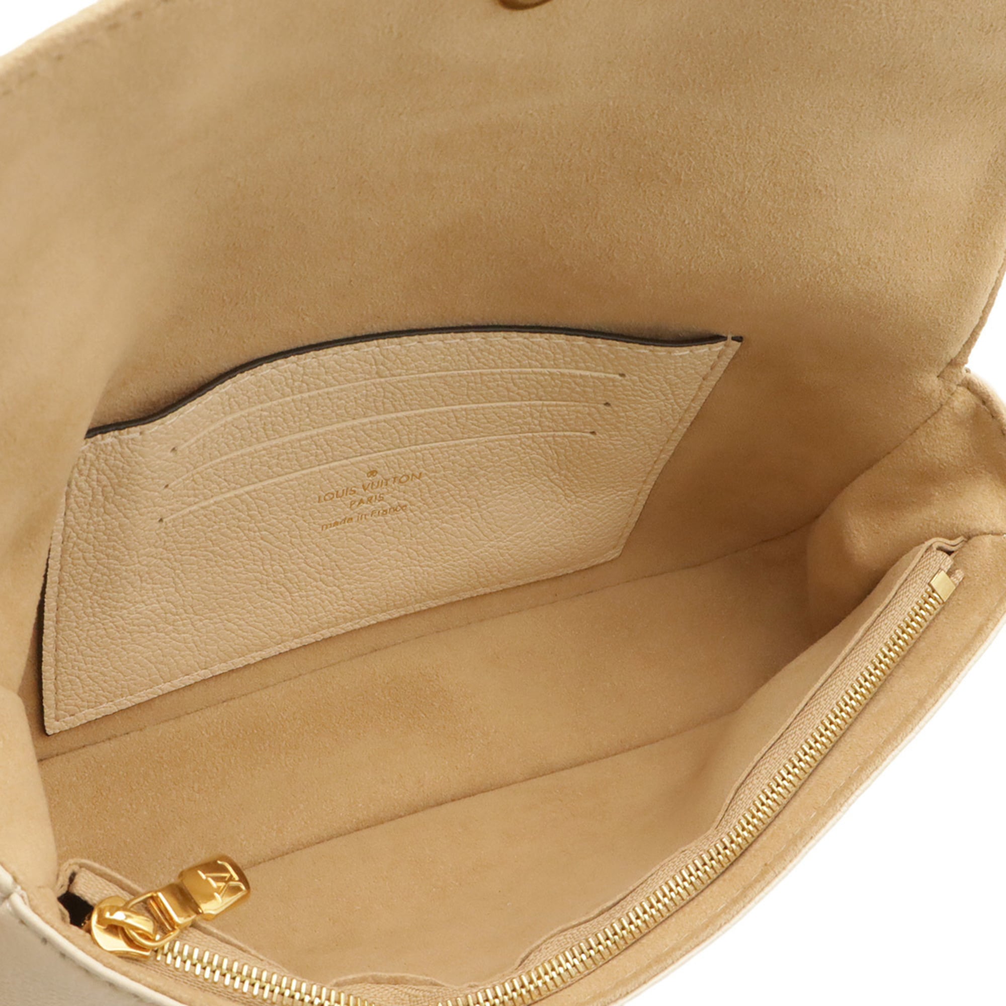 Louis Vuitton Monogram Empreinte Cream Monogram Empreinte Shoulder Bag (Pre-Owned)