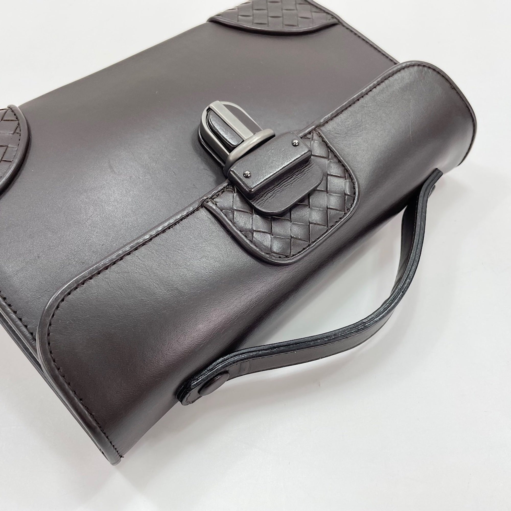 Bottega Veneta Brown Handbag (Pre-Owned)