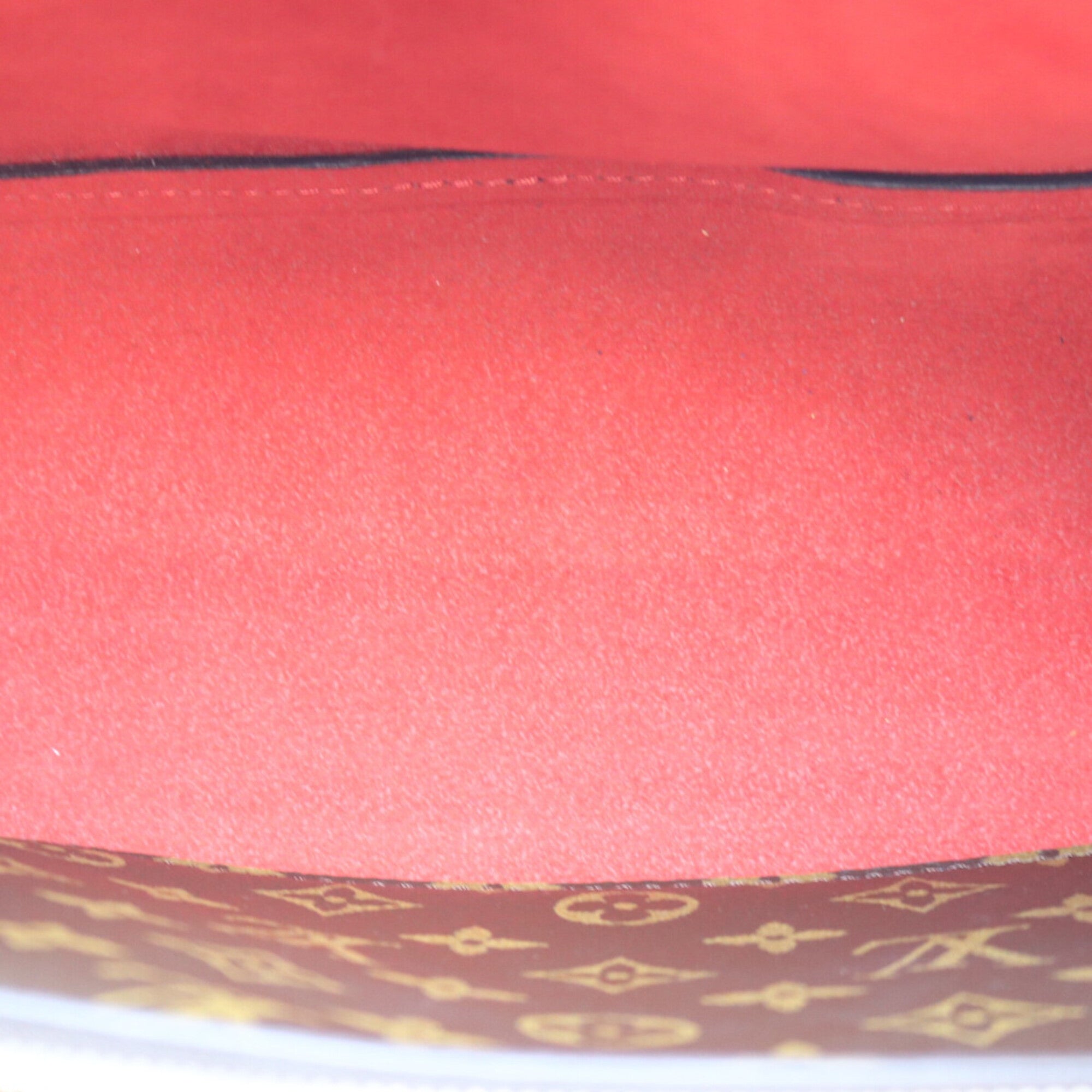 Louis Vuitton Coquelicots Red Color Monogram Shoulder Bag (Pre-Owned)