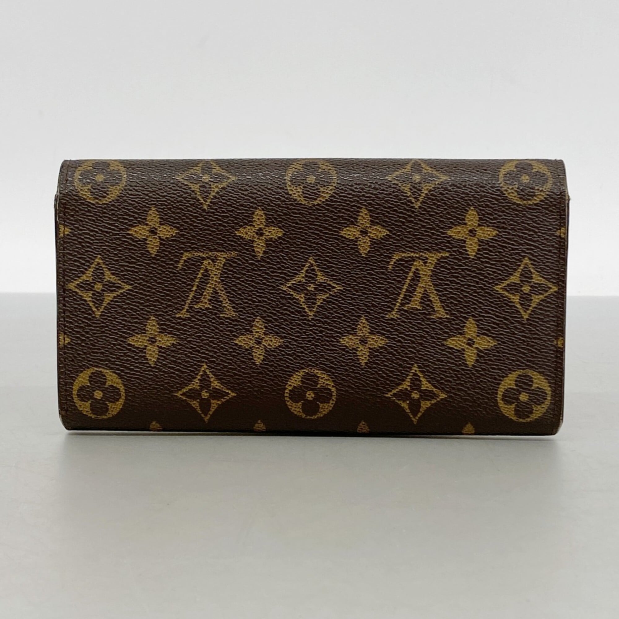 Louis Vuitton Brown Long Wallet (Bi-Fold) (Pre-Owned)