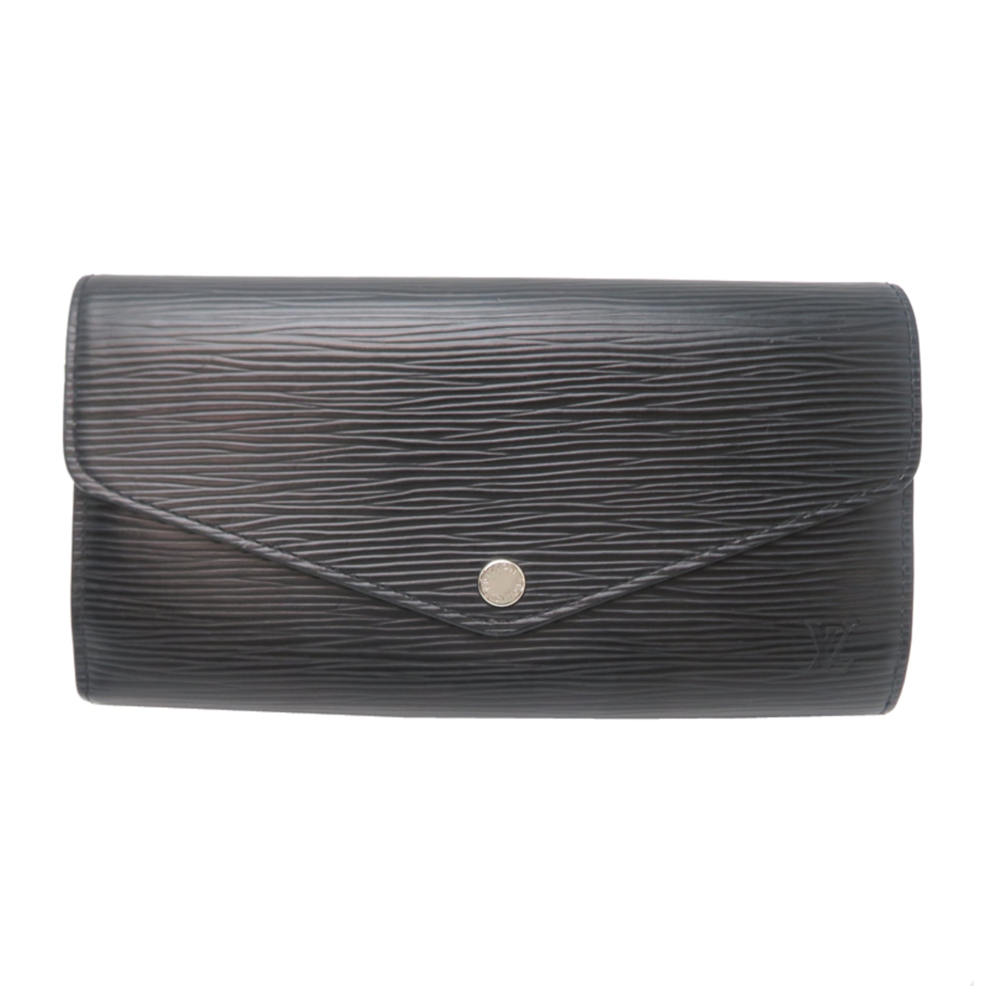 Louis Vuitton Black Epi Leather Long Wallet (Bi-Fold) (Pre-Owned)