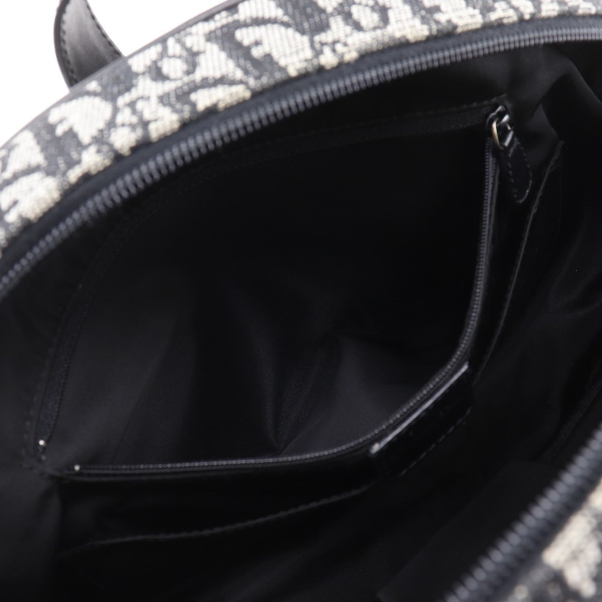 Christian Dior Trotter Navy Trotter Handbag Saddle Bag (Pre-Owned)
