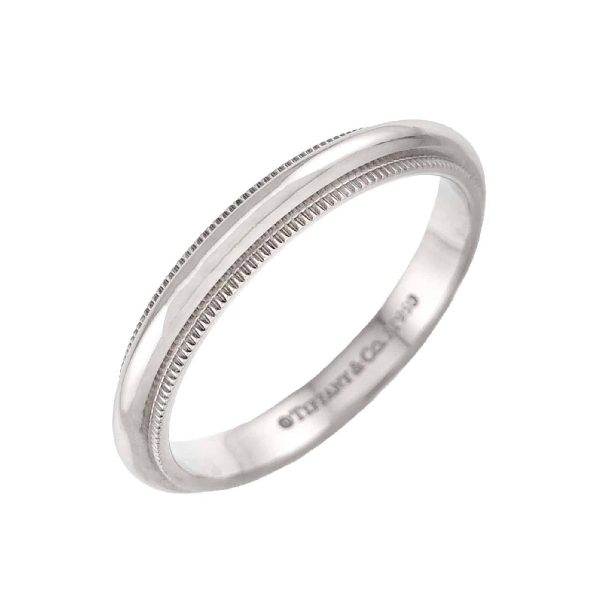 Tiffany Platinum 950 Band Ring (Pre-Owned)