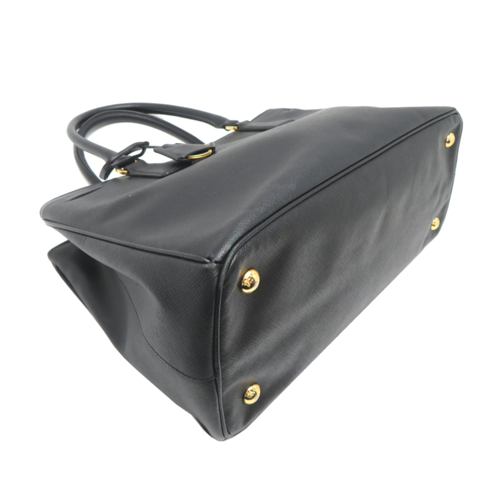 Prada Black Leather Handbag (Pre-Owned)