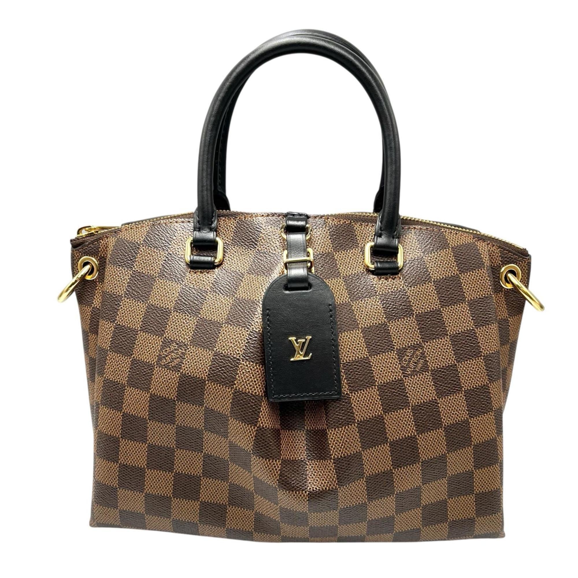 Louis Vuitton Brown Damier Canvas Handbag (Pre-Owned)