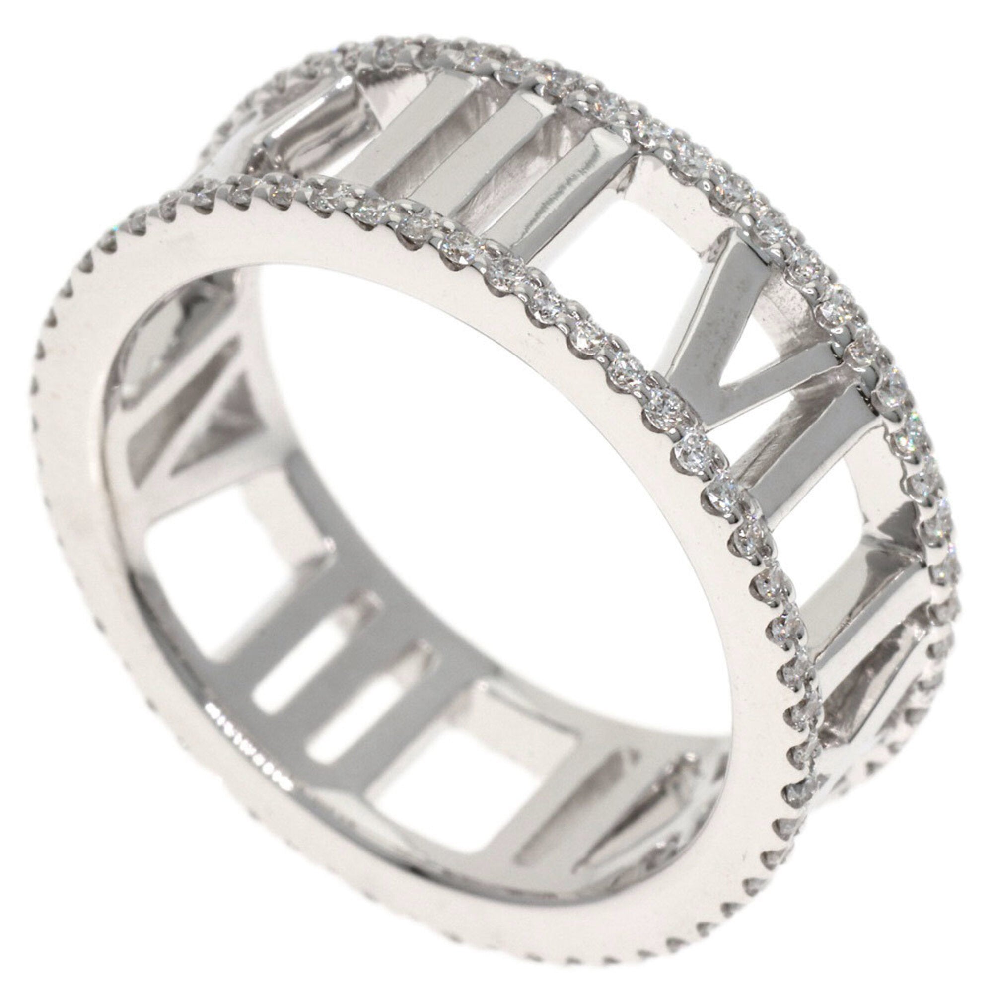 Tiffany White Gold White Gold (18K) Band Ring (Pre-Owned)