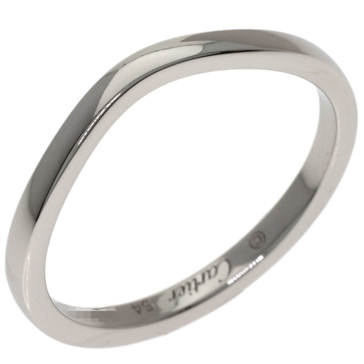 Cartier Platinum 950 Band Ring (Pre-Owned)