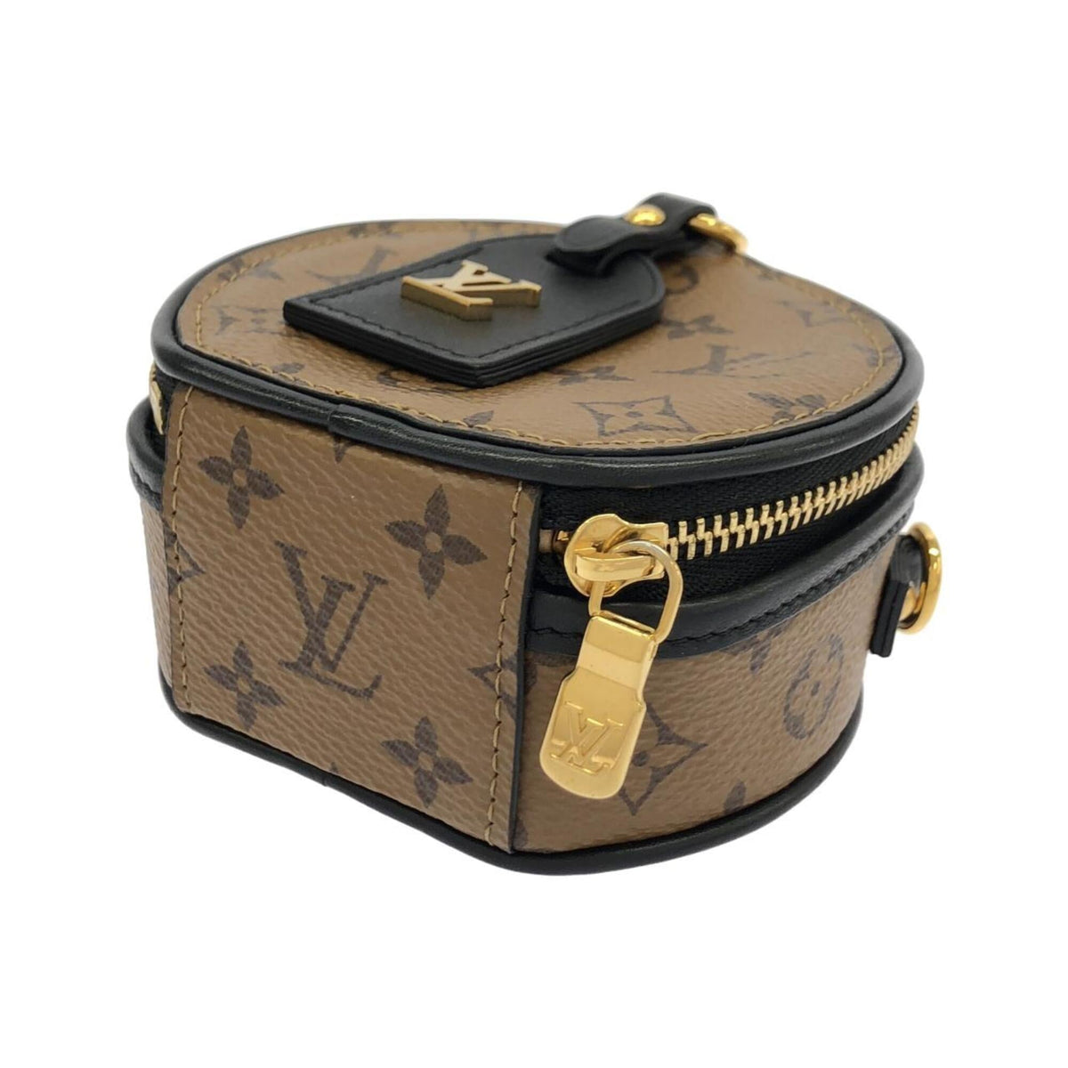 Louis Vuitton Marron Coated Canvas Shoulder Bag (Pre-Owned)