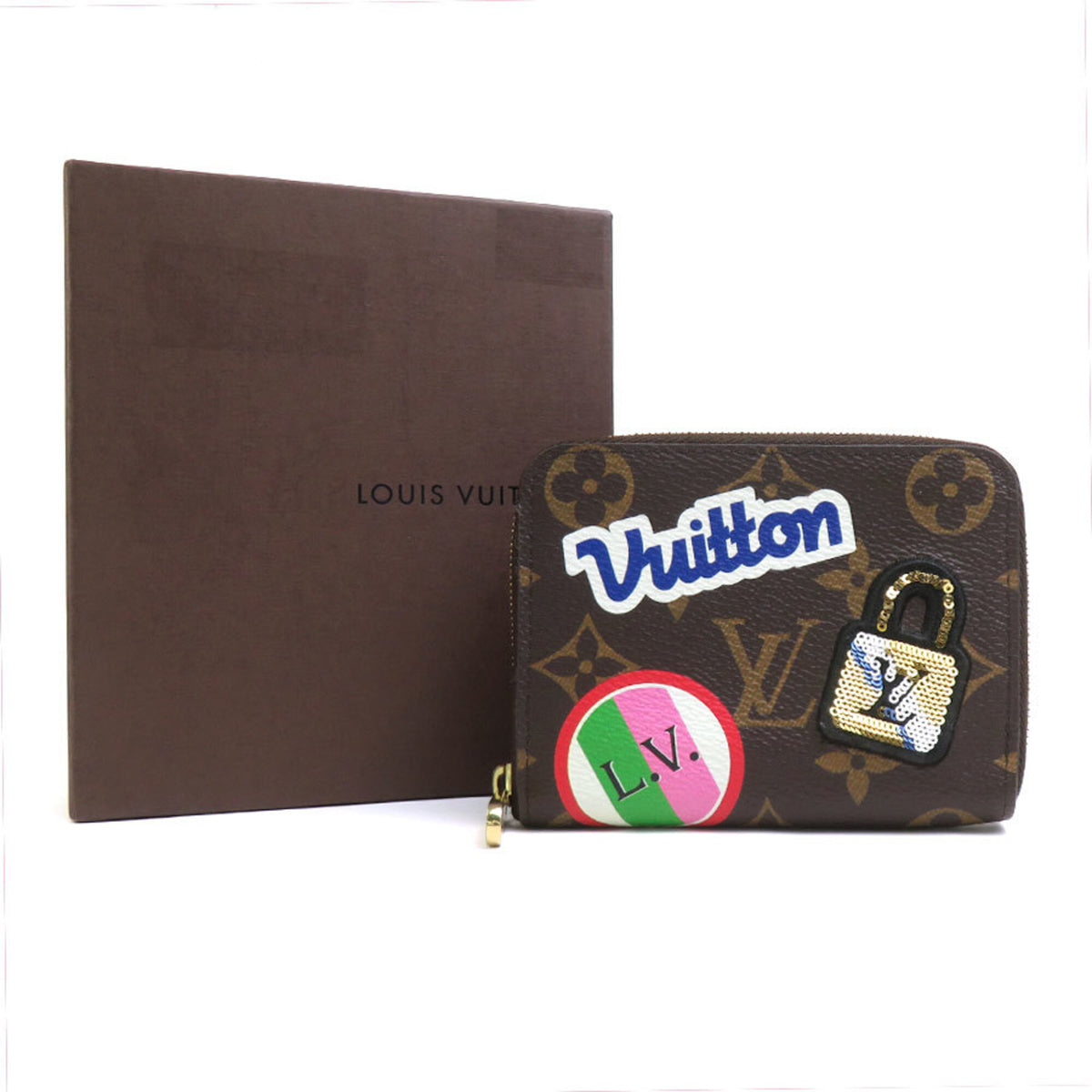 Louis Vuitton Brown Monogram Monogram Coin Purse/Coin Case (Pre-Owned)