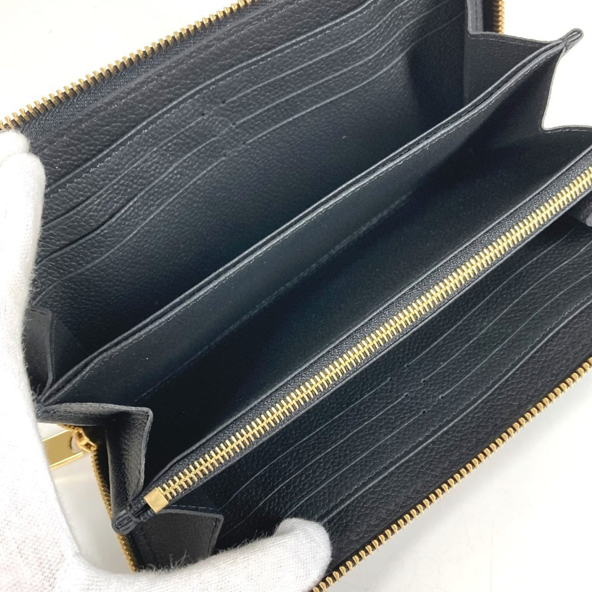 Louis Vuitton Black Multi-Color Monogram Empreinte Long Wallet (Bi-Fold) (Pre-Owned)