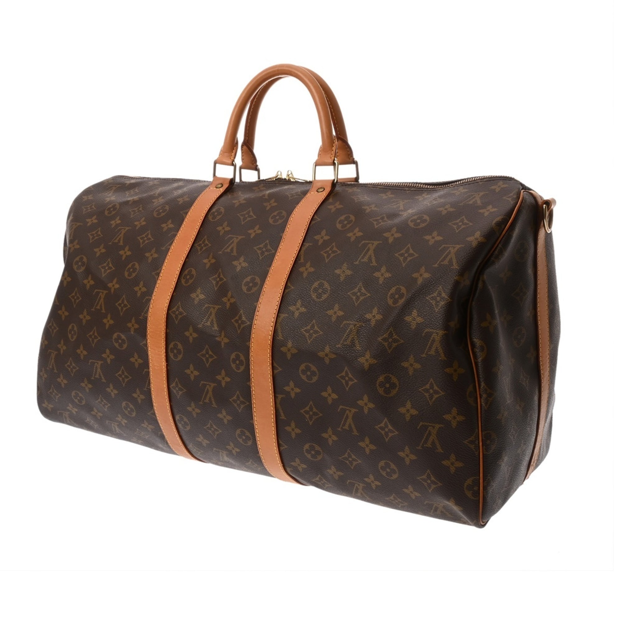 Louis Vuitton Monogram Brown Monogram Boston Bag (Pre-Owned)