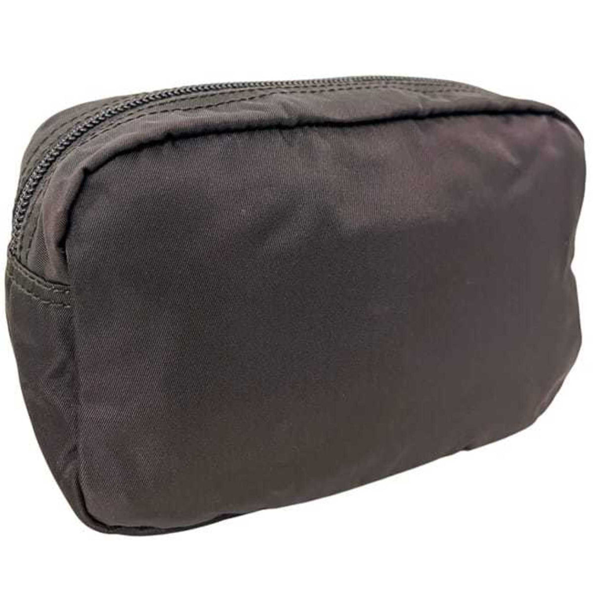Prada Brown Dark Brown Nylon Pouch (Pre-Owned)