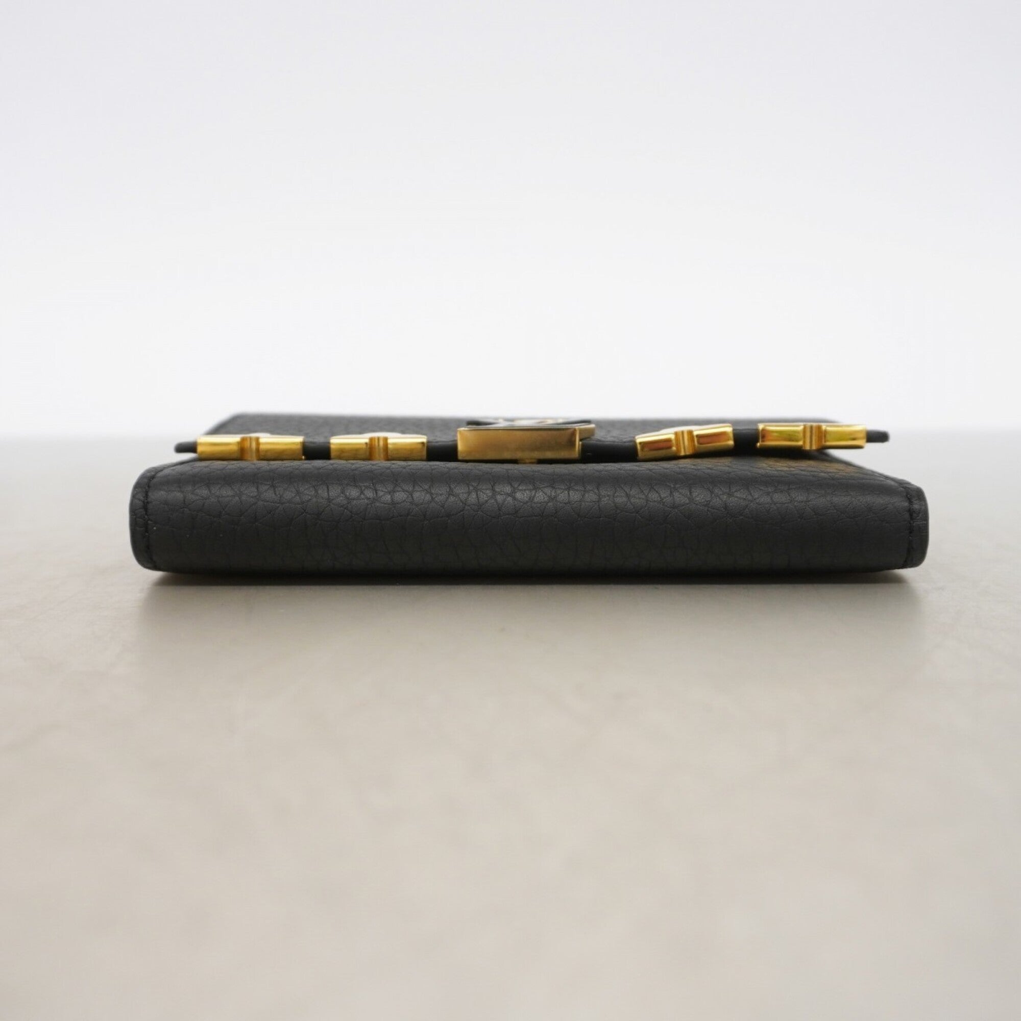 Louis Vuitton Noir Wallet (Tri-Fold) (Pre-Owned)