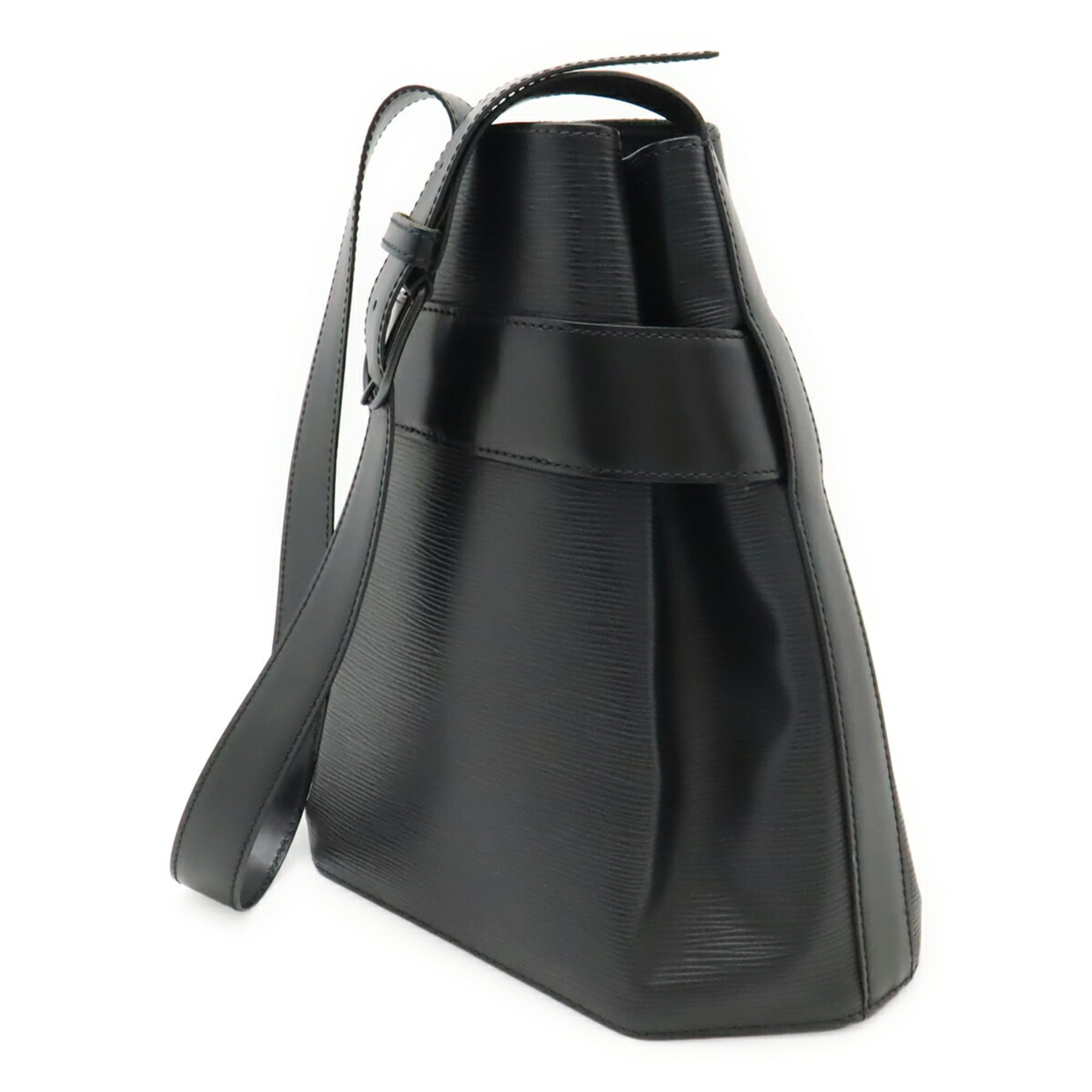 Louis Vuitton Epi Black Noir Epi Leather Shoulder Bag (Pre-Owned)