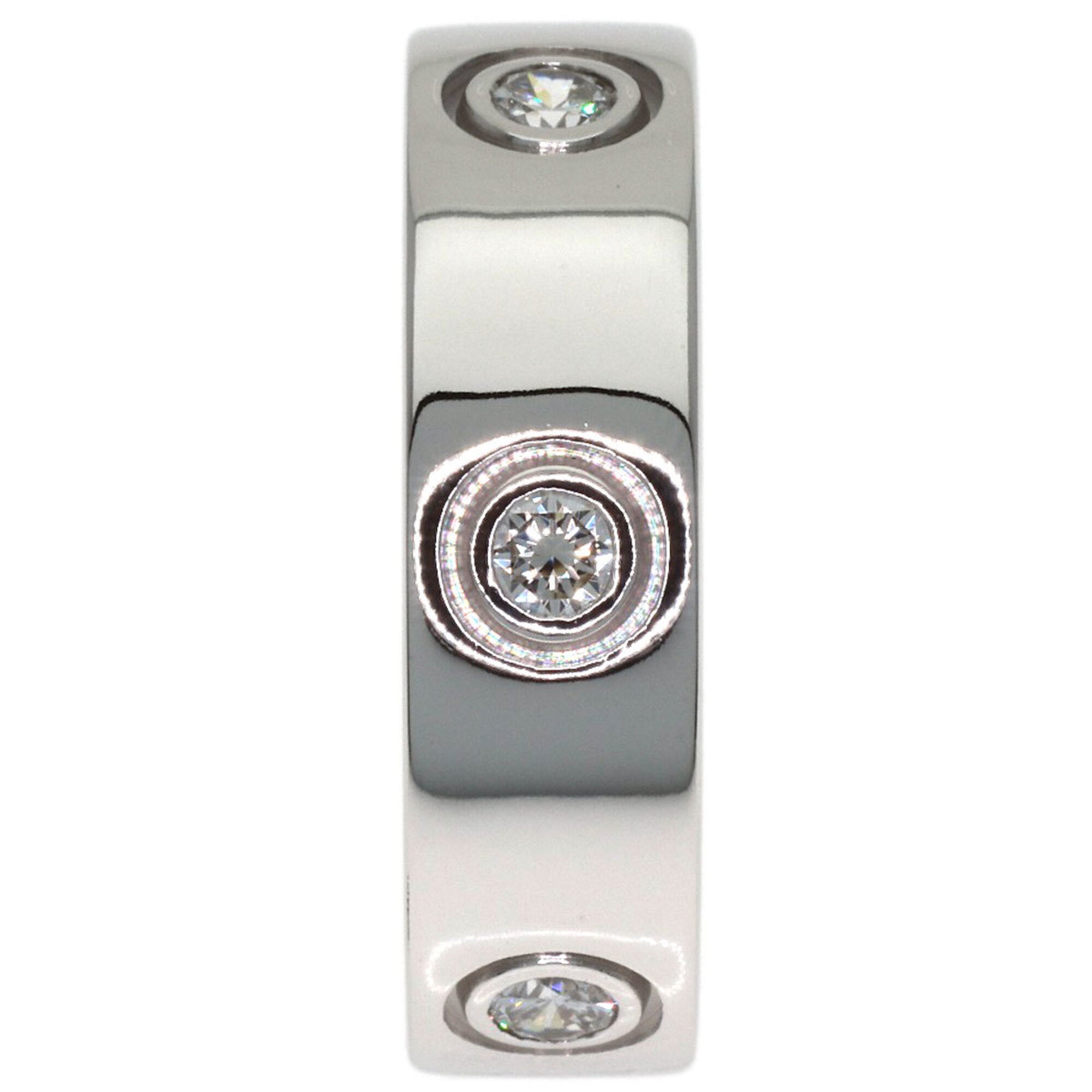 Cartier White Gold White Gold (18K) Band Ring (Pre-Owned)
