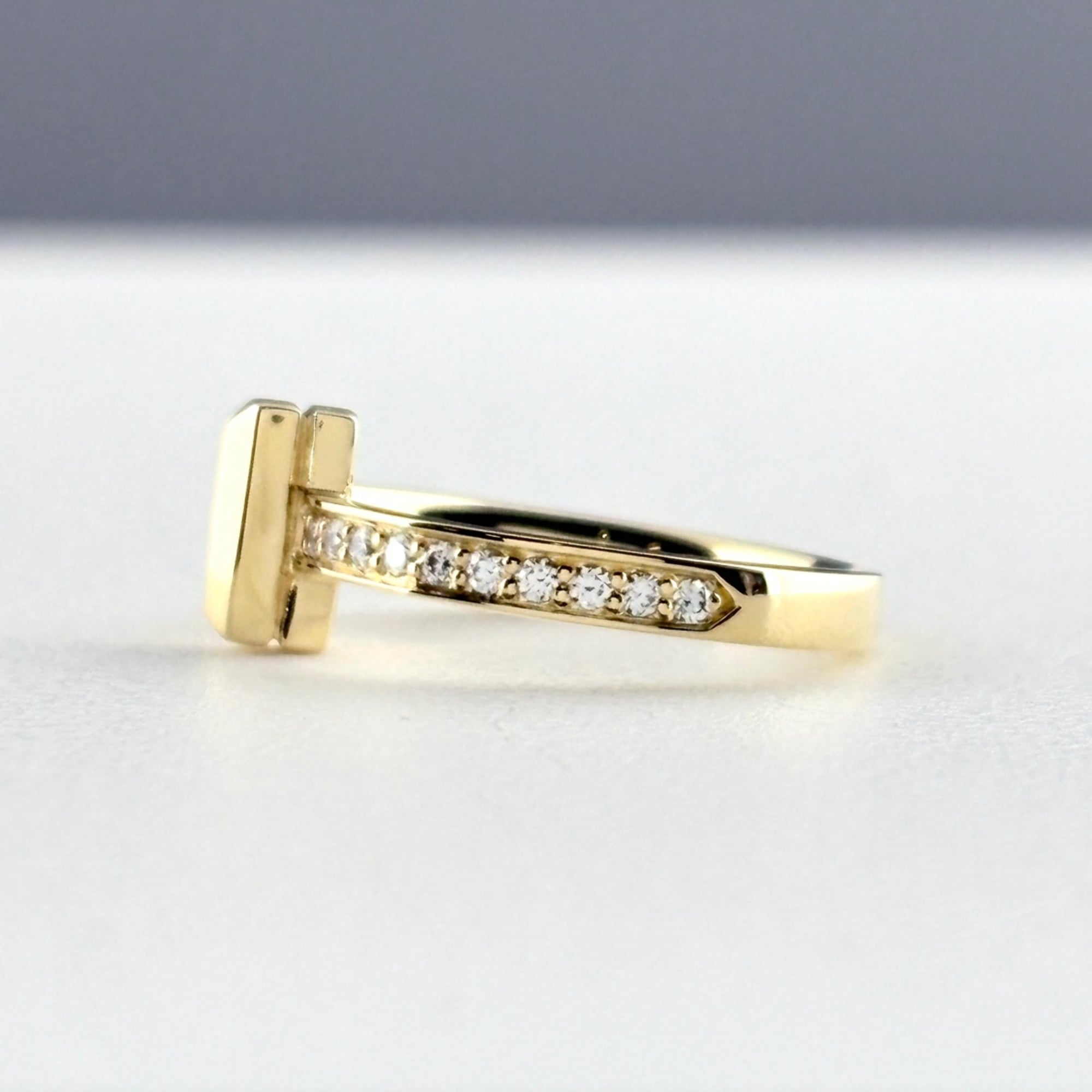 Tiffany Yellow Gold (18K) Band Ring (Pre-Owned)