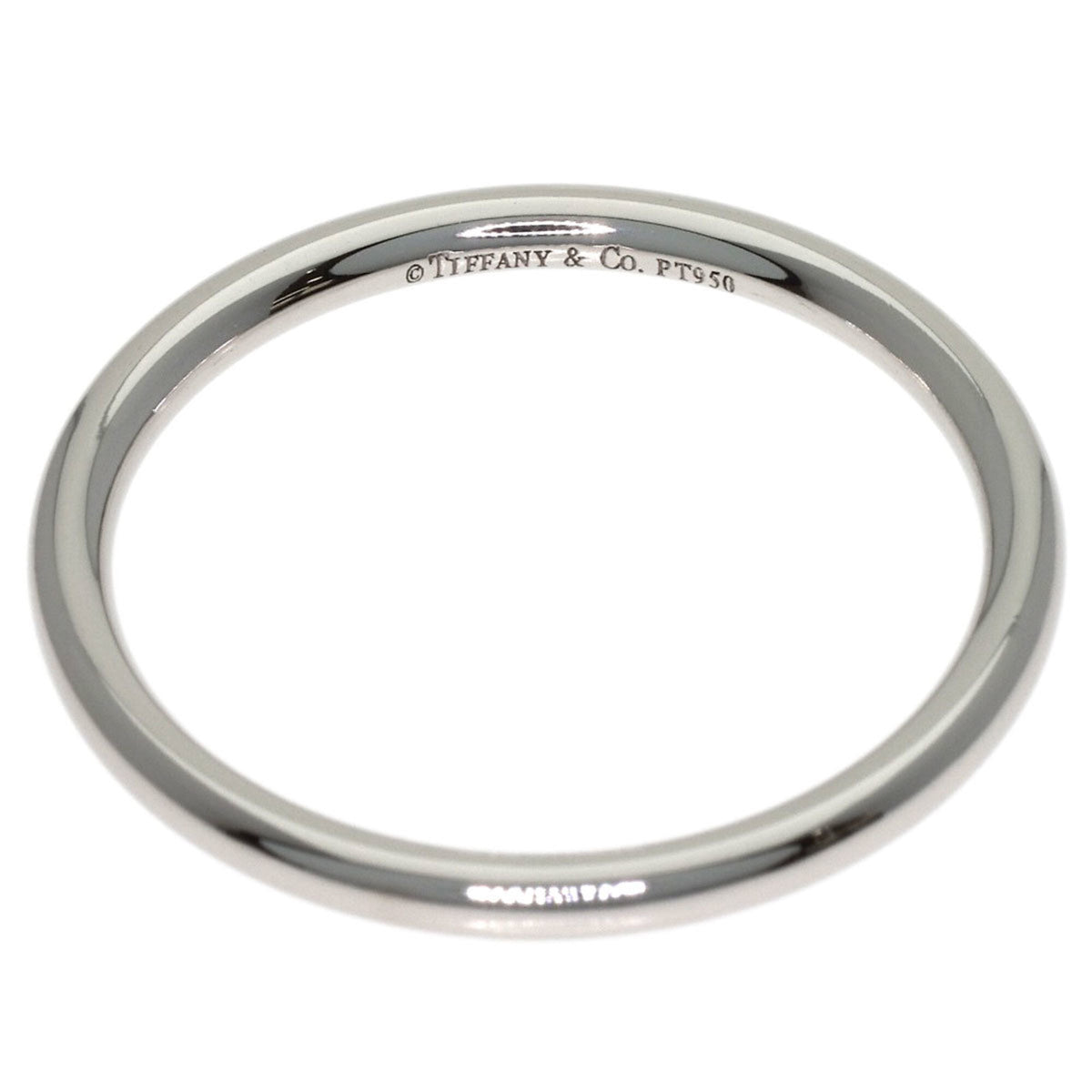 Tiffany Platinum 950 Band Ring (Pre-Owned)