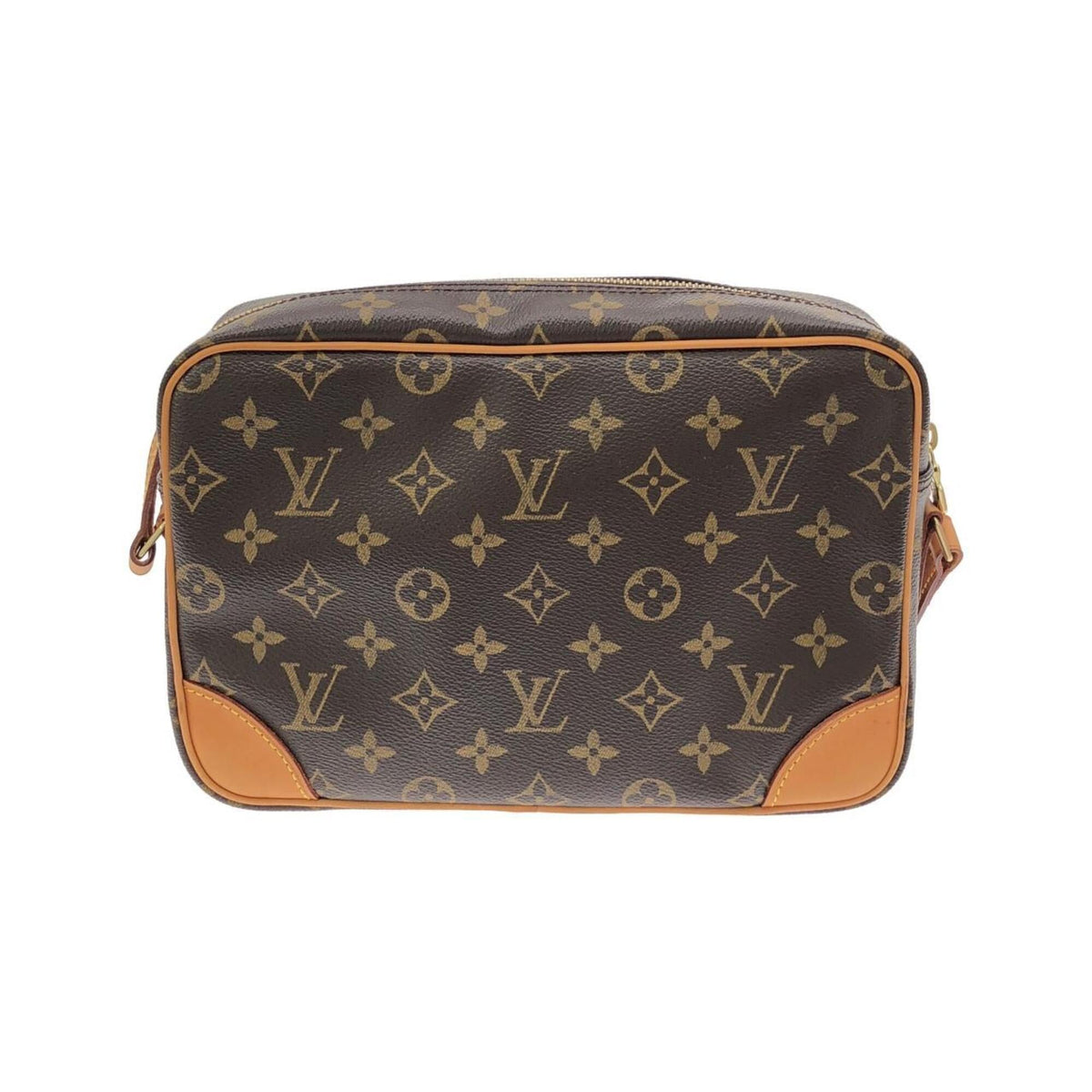 Louis Vuitton Brown Coated Canvas Shoulder Bag (Pre-Owned)
