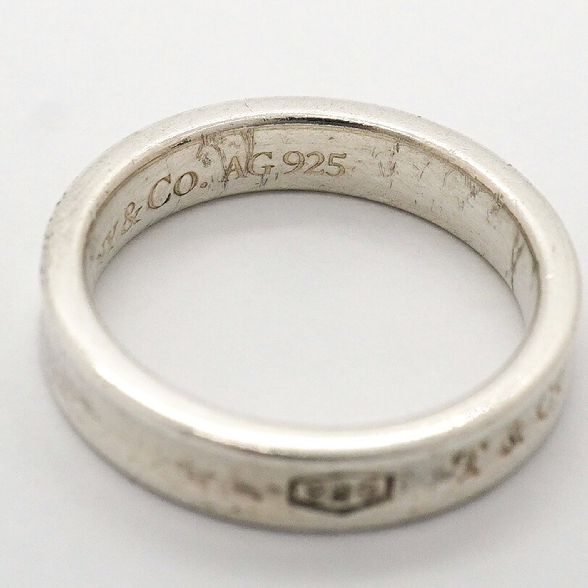 Tiffany Silver 925 Band Ring (Pre-Owned)