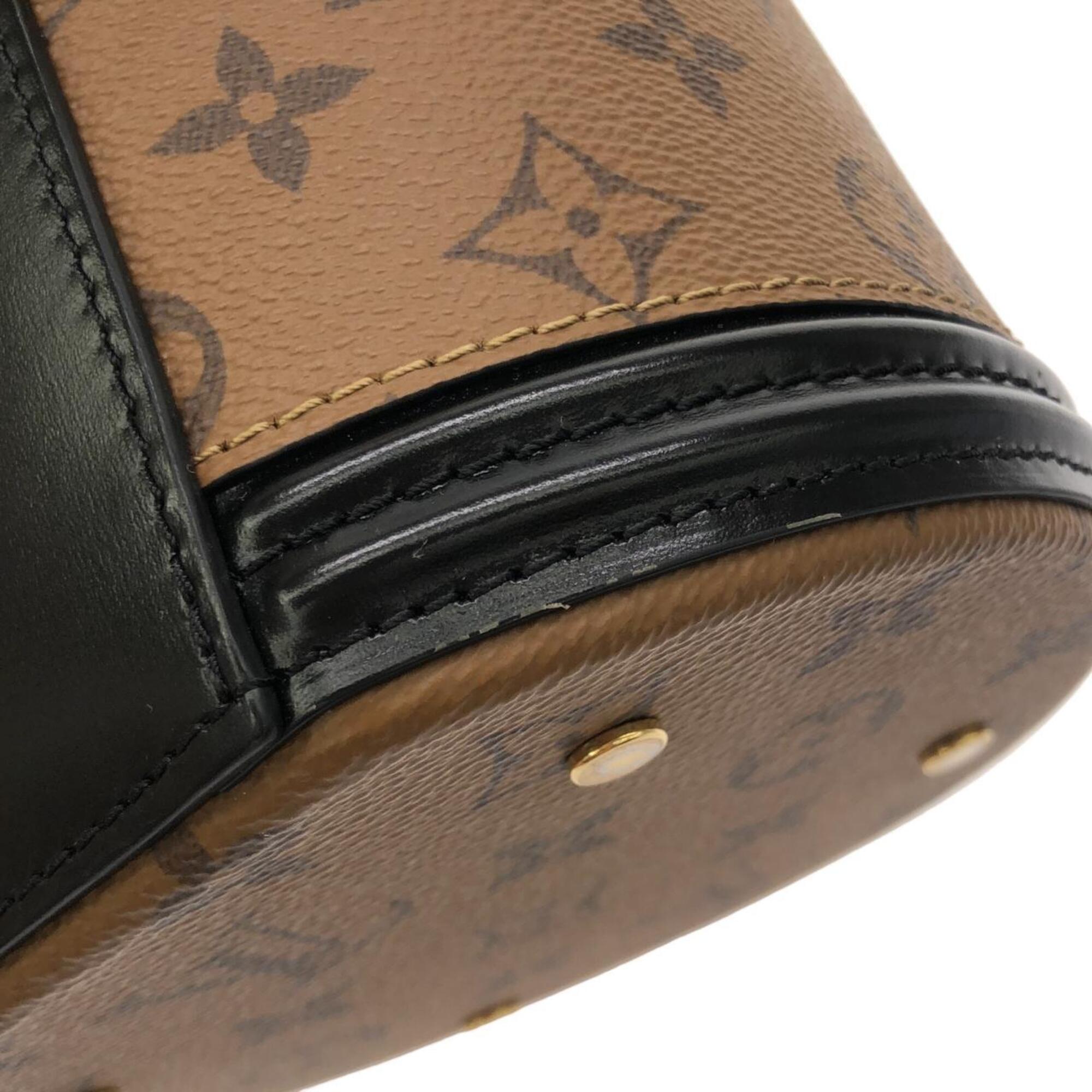 Louis Vuitton Brown Coated Canvas Handbag (Pre-Owned)