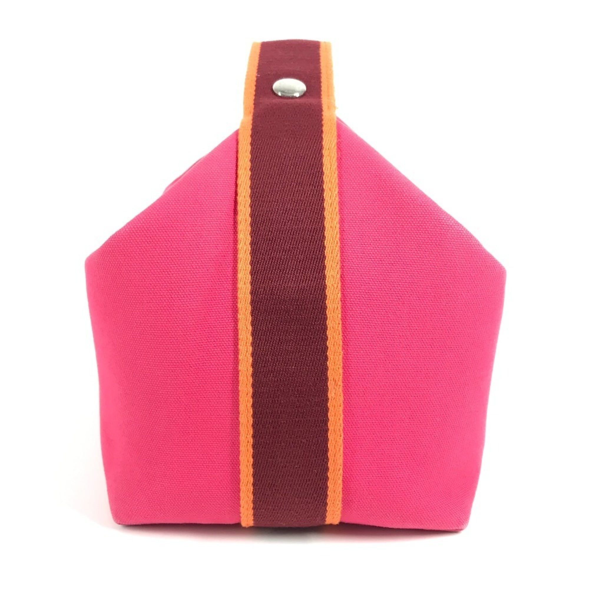 Hermes Pink Cotton Pouch Vanity Bag (Pre-Owned)
