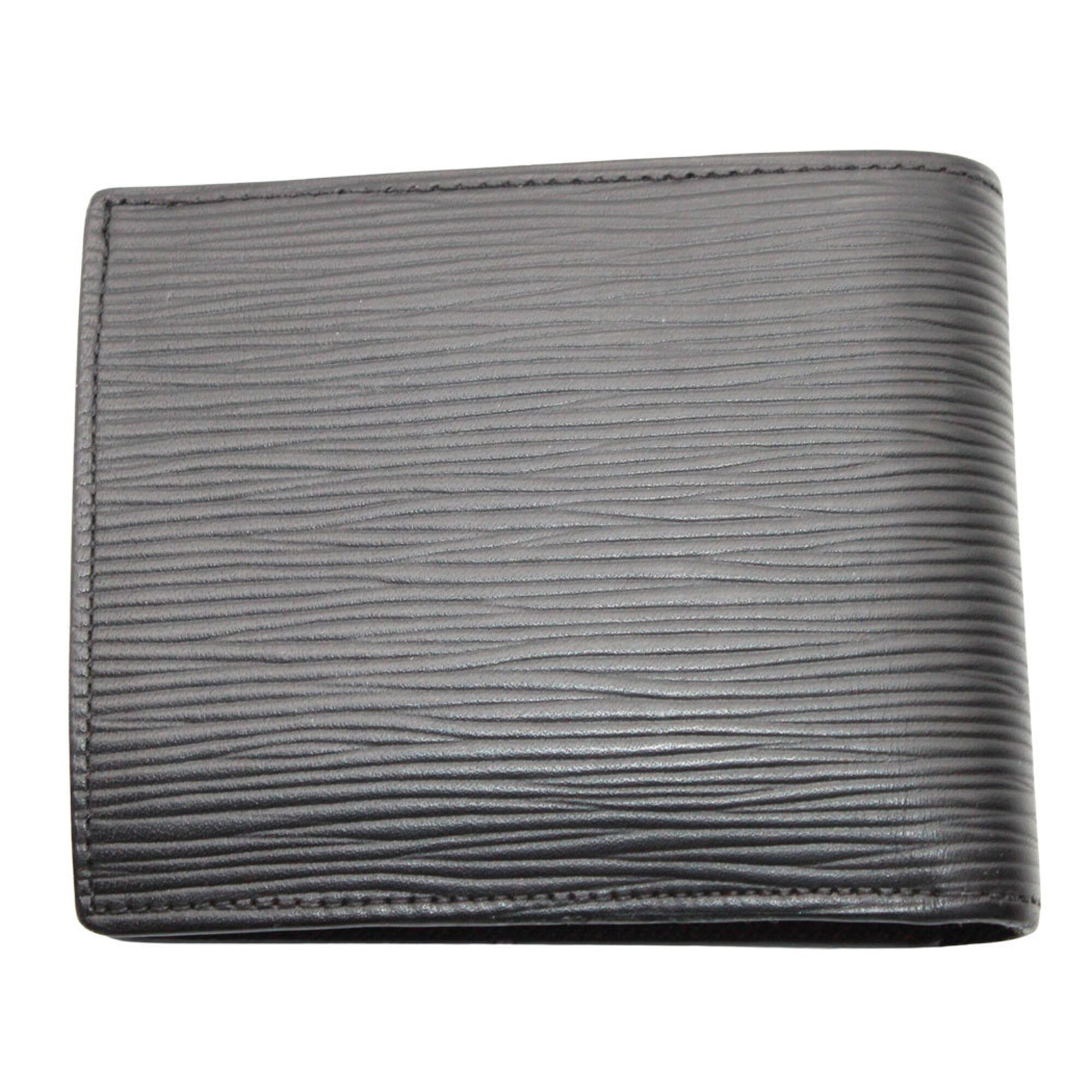 Louis Vuitton Black Monogram Eclipse Noir Epi Leather Wallet (Bi-Fold) (Pre-Owned)