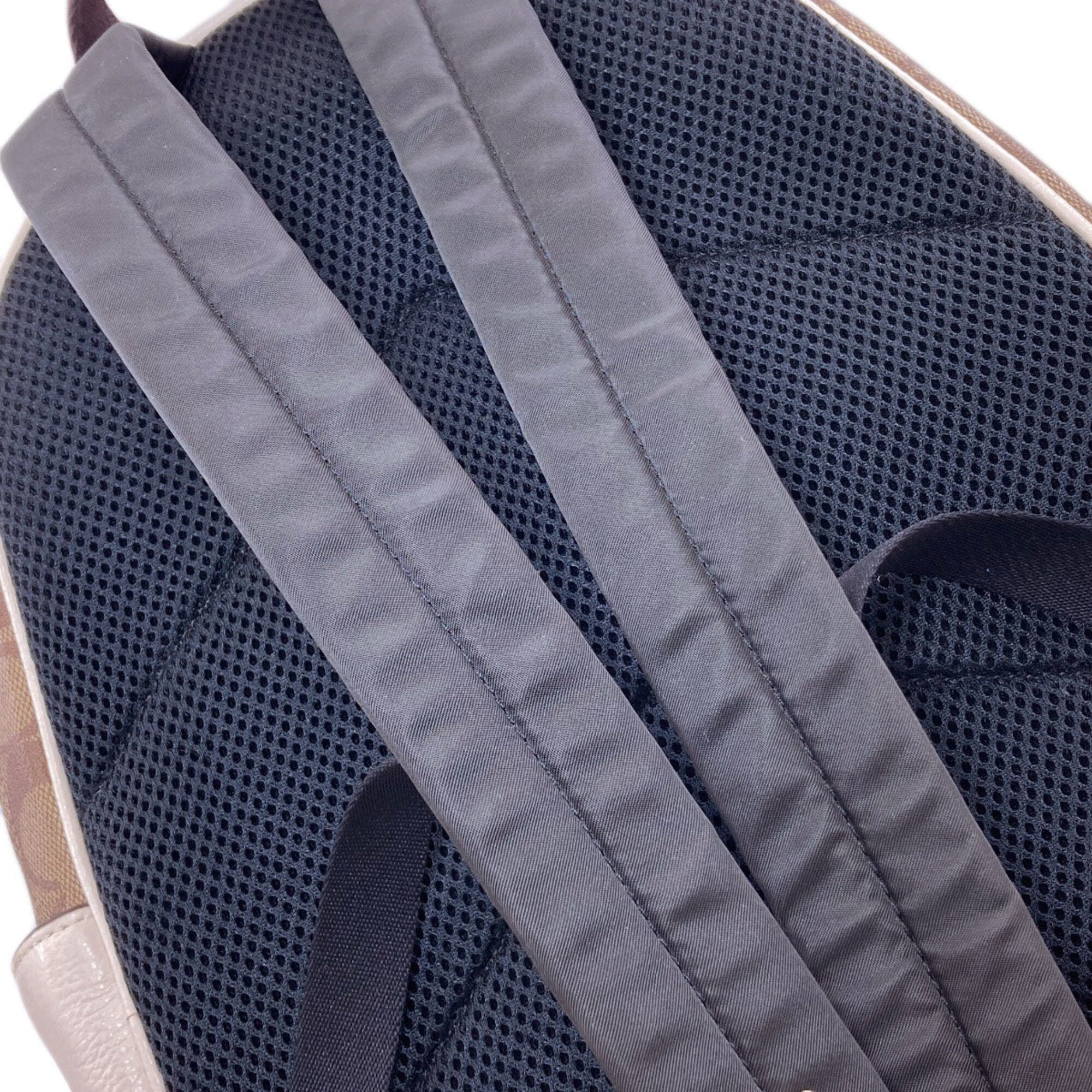 Coach Brown White Pvc (Pre-Owned)