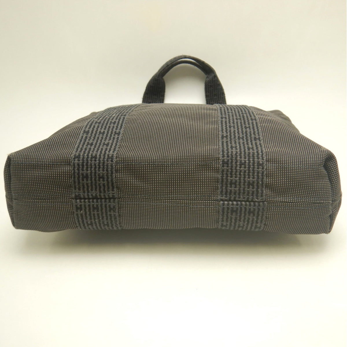 Hermes Gray Nylon Tote Bag (Pre-Owned)