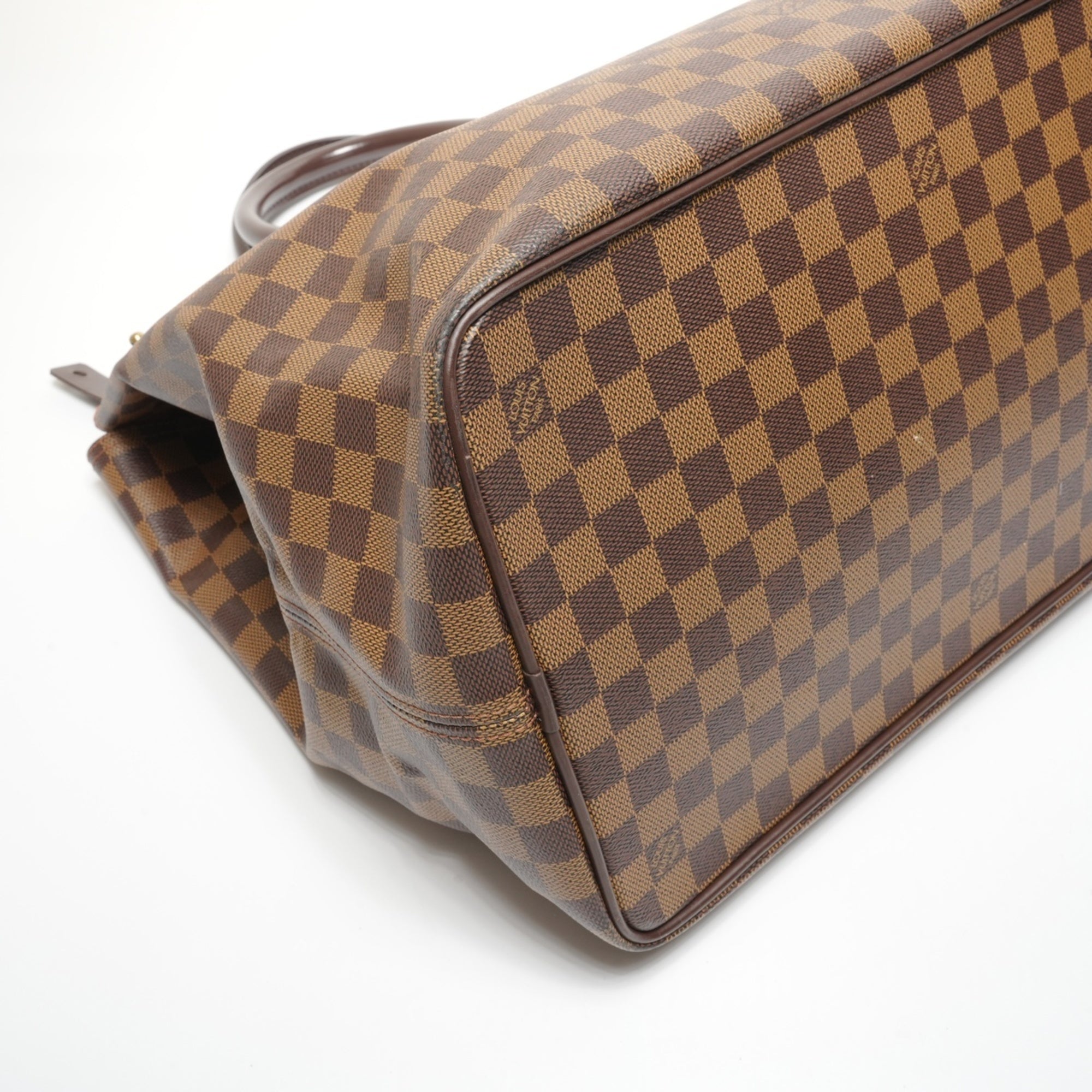 Louis Vuitton Damier Brown Boston Bag (Pre-Owned)