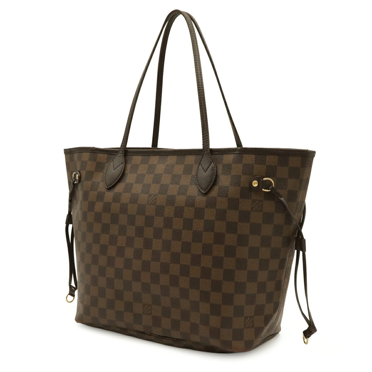 Louis Vuitton Brown Suede Pvc Shoulder Bag Tote Bag (Pre-Owned)