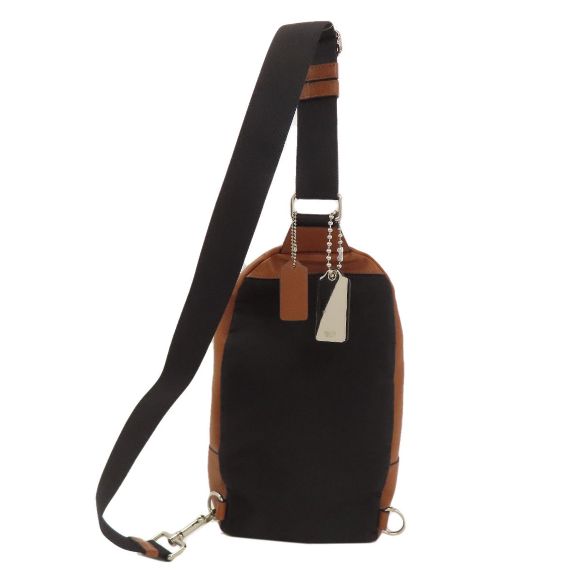 Coach Brown Leather Sling Bag (Pre-Owned)