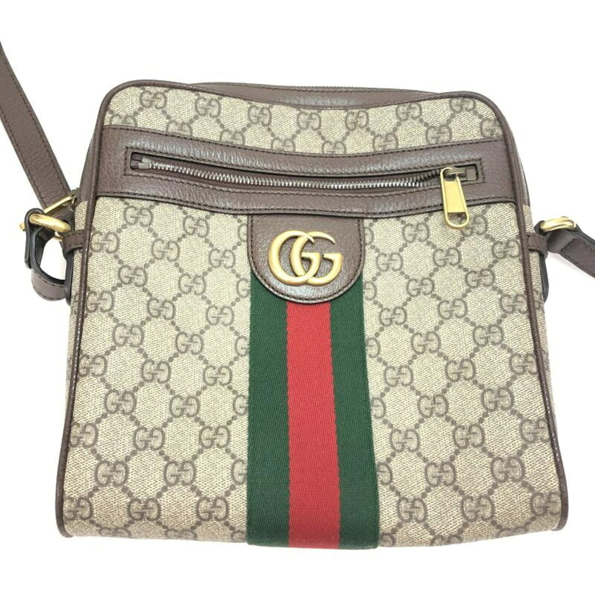 Gucci Ophidia Gg Supreme Shoulder Bag (Pre-Owned)